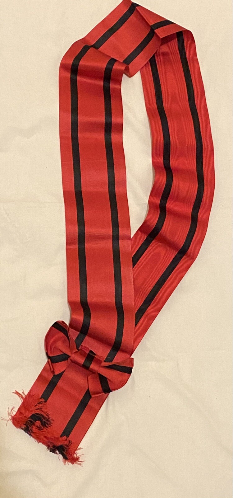 Iraq/Irak Kingdom Al Rafidain Order Medal Sash ( Only Sash ) Civil Division Iraq/Irak Kingdom Al Rafidain Order Medal Sash ( Only Sash ) Civil Division