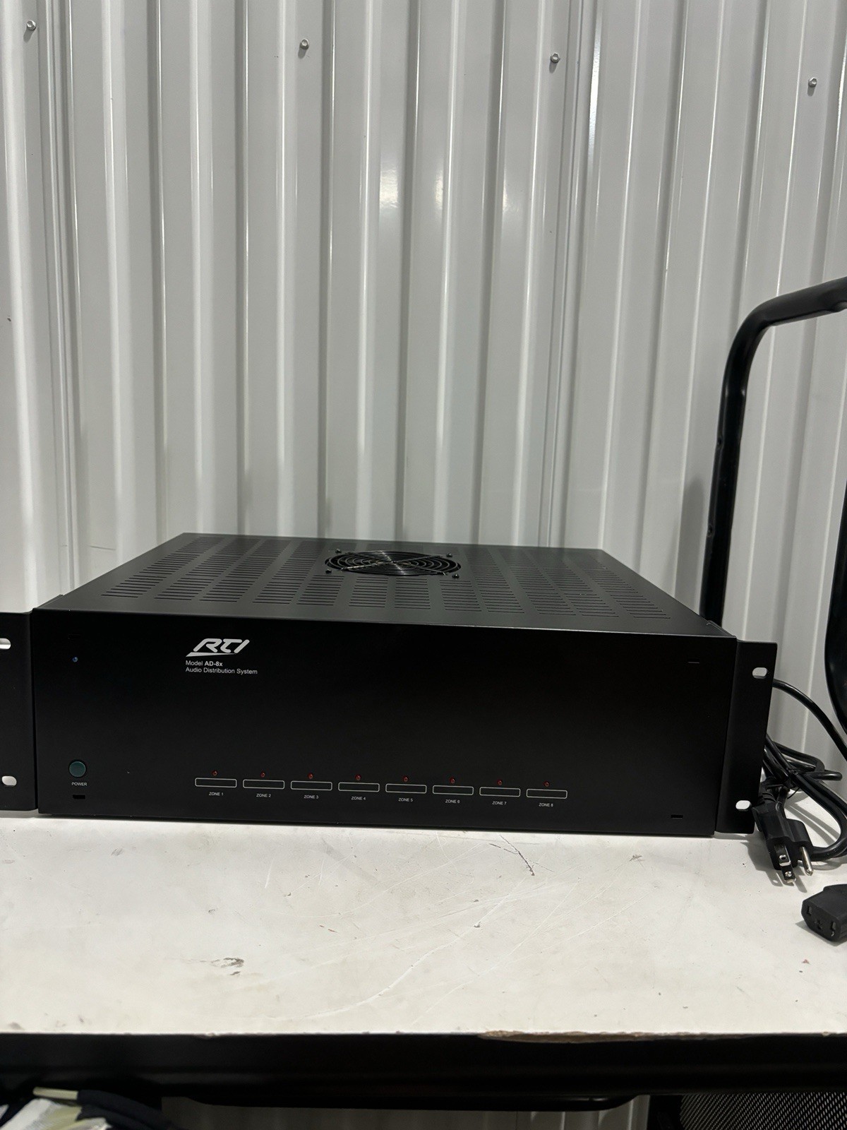 RTI AD-8X, Audio Distribution System Amplifier/ Amp - Tested + Rack Mounts RTI AD-8X, Audio Distribution System Amplifier/ Amp - Tested + Rack Mounts