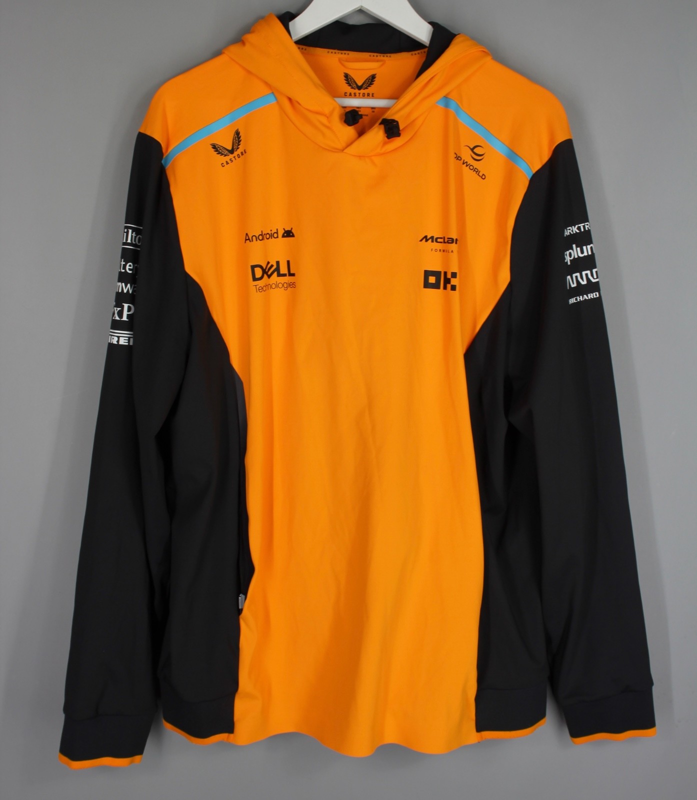 MCLAREN F1 CASTORE HOODIE JACKET MEN\'S SIZE MEDIUM STAFF ISSUED SIZE 3XL