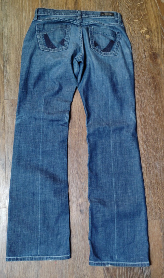 James Jeans Dry Aged Denim Womens 29 Bootcut Blue Stretch Usa