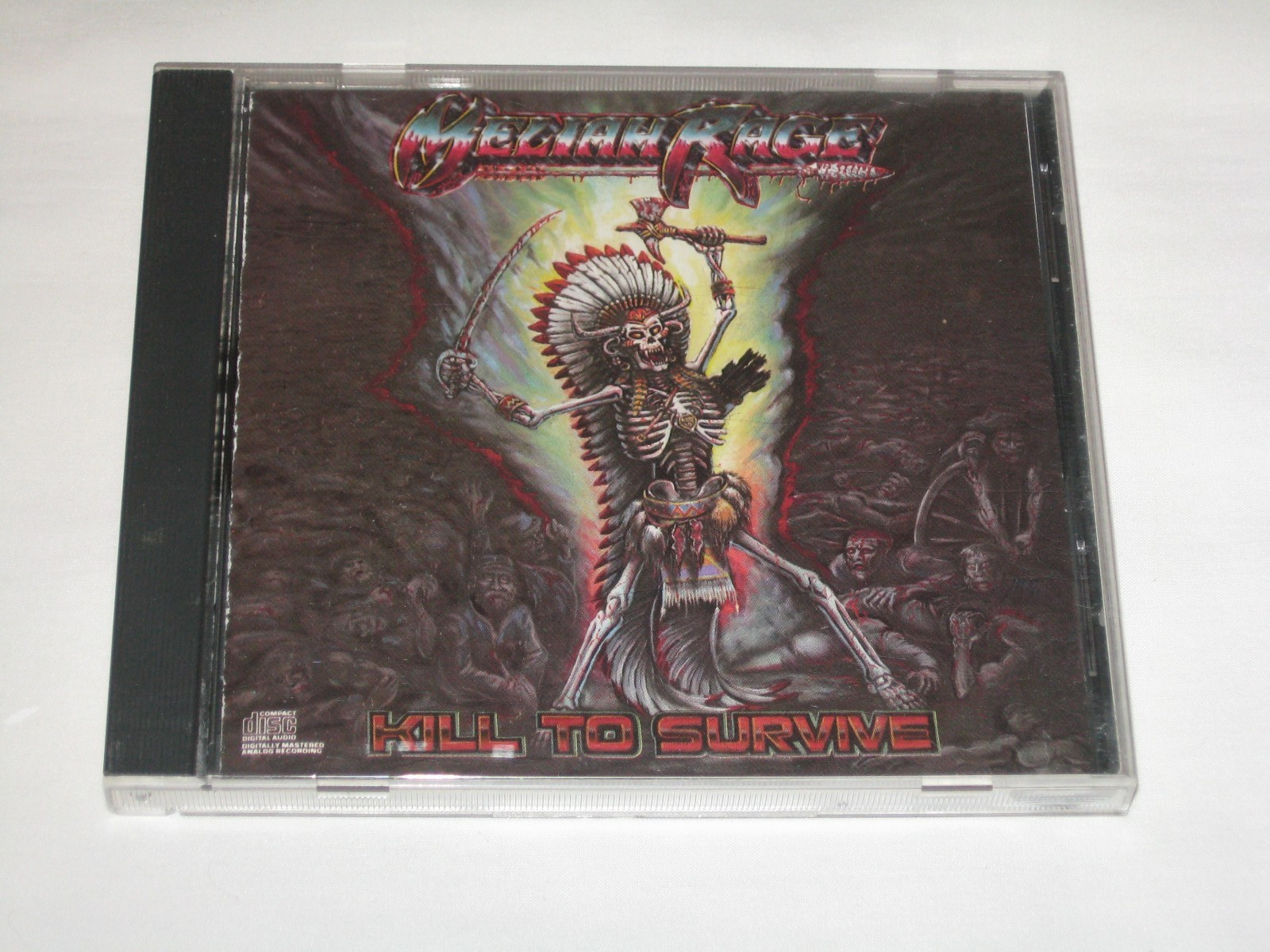 Meliah Rage - Kill To Survive CD original disc + case Heavy Metal