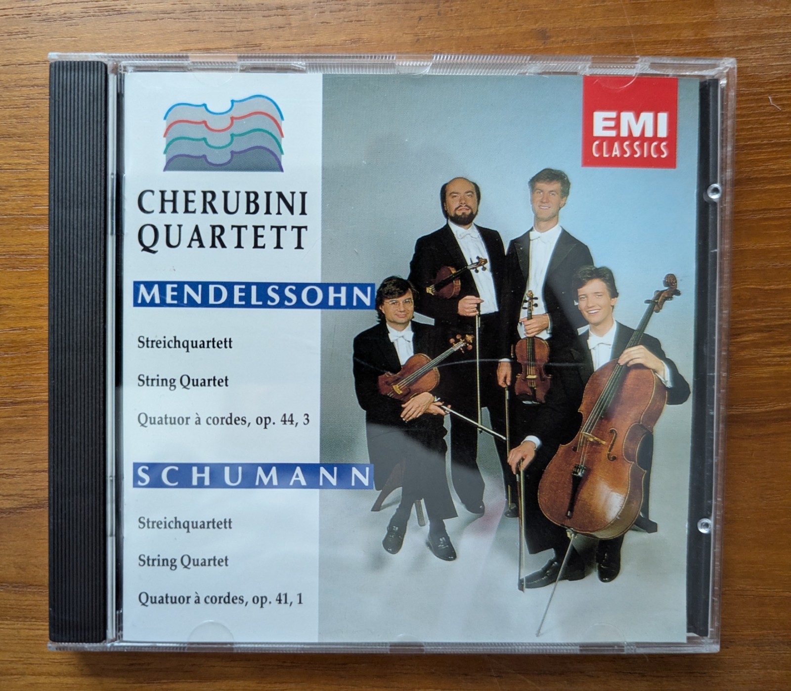 CHERUBINI QUARTET Mendelssohn Schumann String Quartets EMI Classics Germany 1991