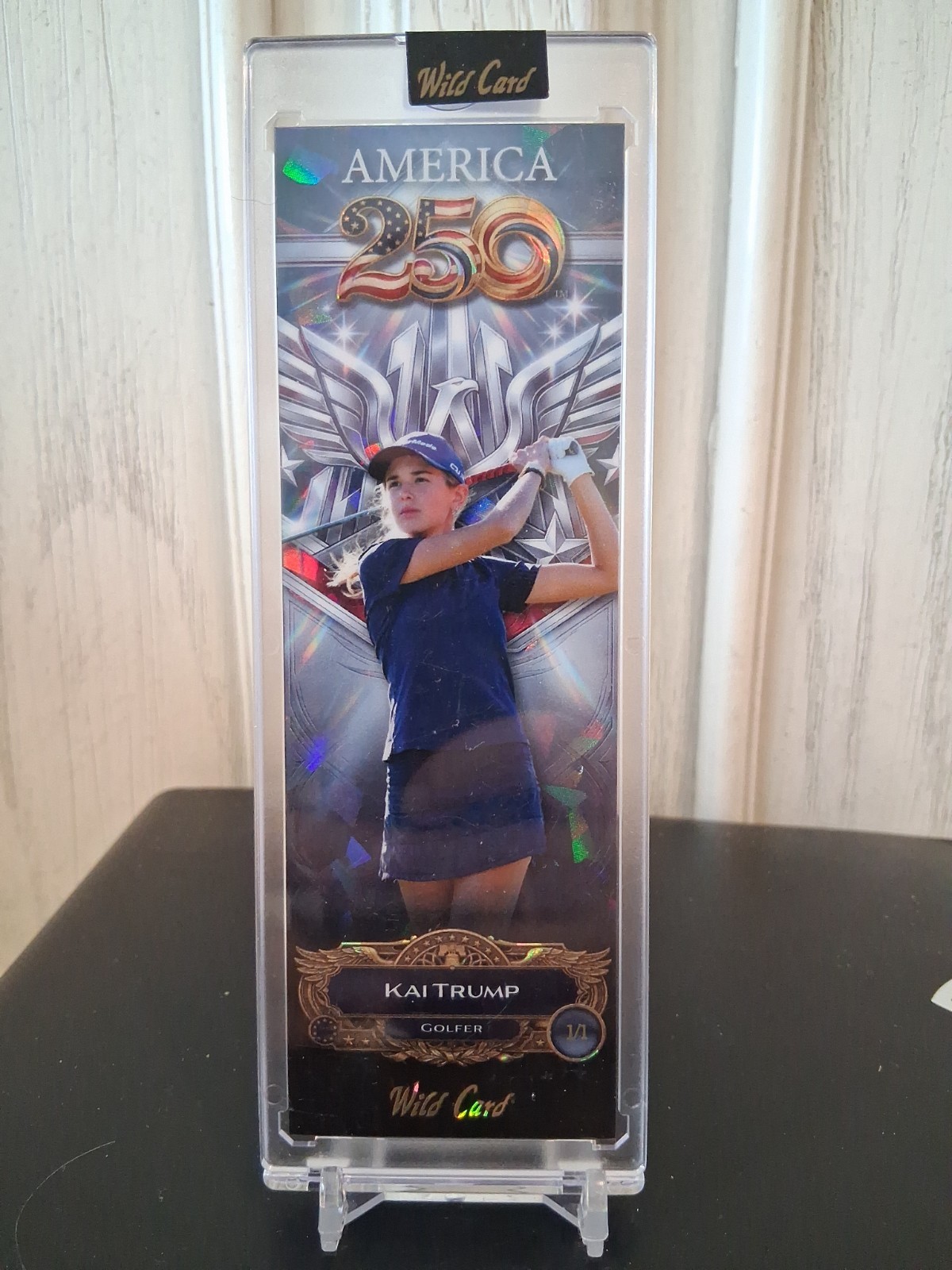 2026 Kai Trump America 250 National Exclusive Slim Gem 1/1 Golf 2026 Kai Trump America 250 National Exclusive Slim Gem 1/1 Golf