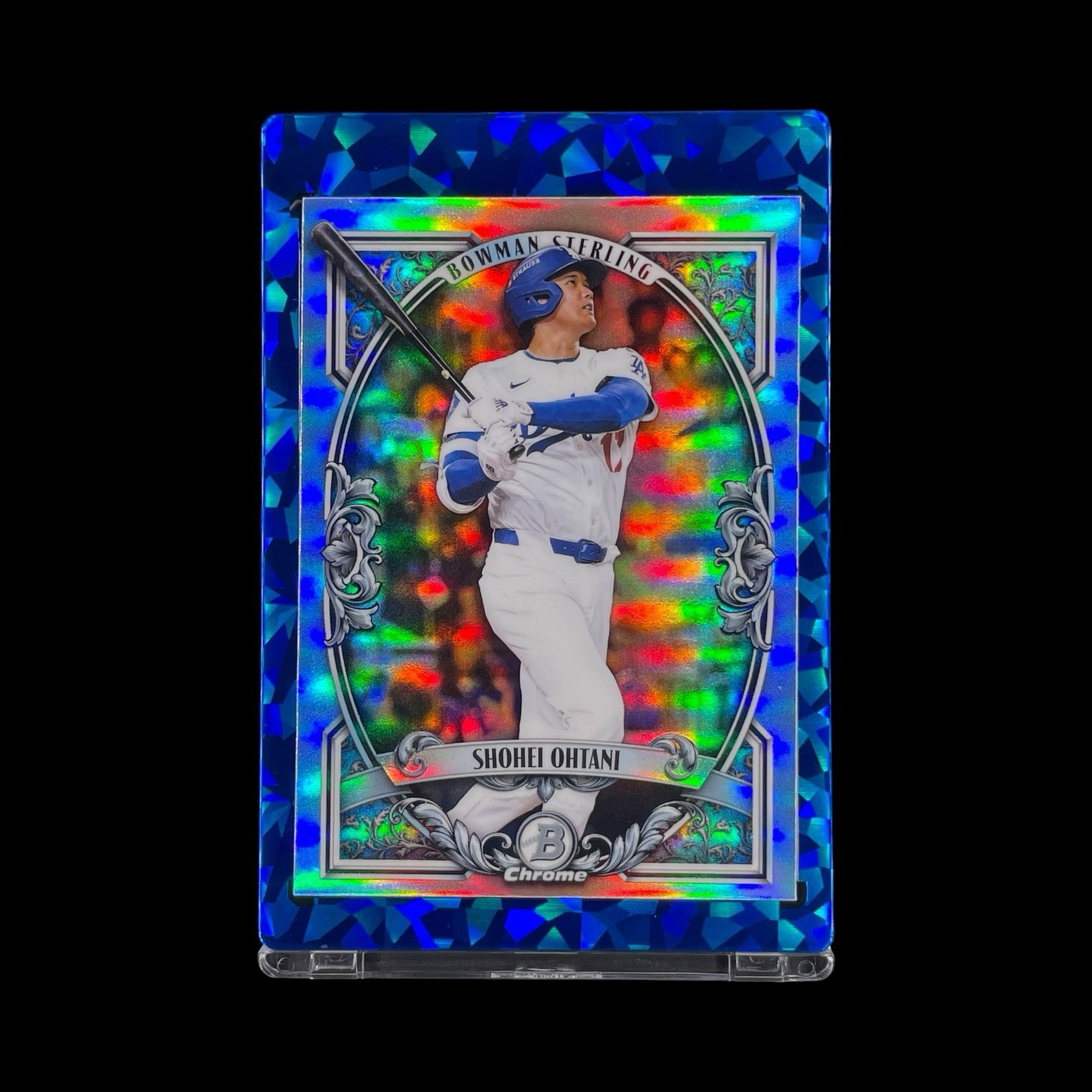 SHOHEI OHTANI SILVER STERLING REFRACTOR 2026 Bowman Chrome Insert Card - Dodgers