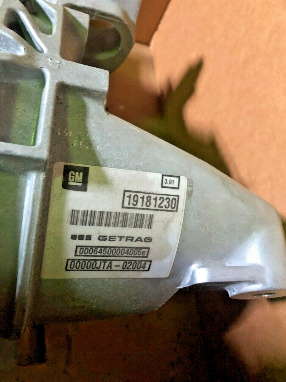 Carrier Rear Axle 3.91 Ratio GW1 Manual Opt G80 Fits 07-10 SKY GM# 19181230