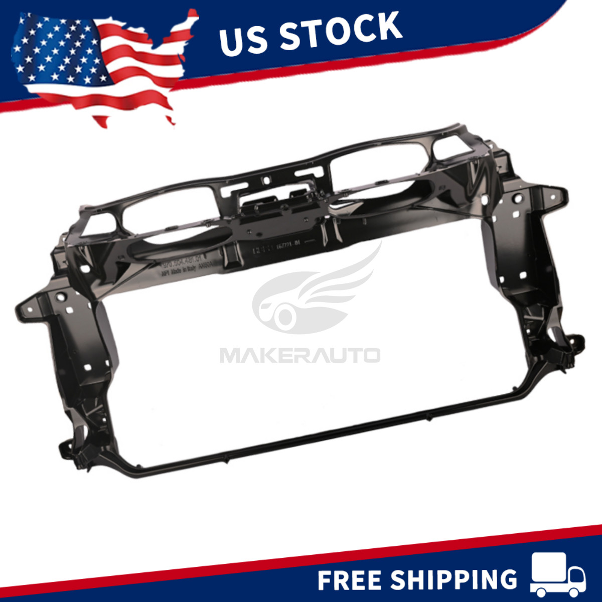 For 2010-2016 Porsche Panamera 970 Front Radiator Core Support Panel 97050448101