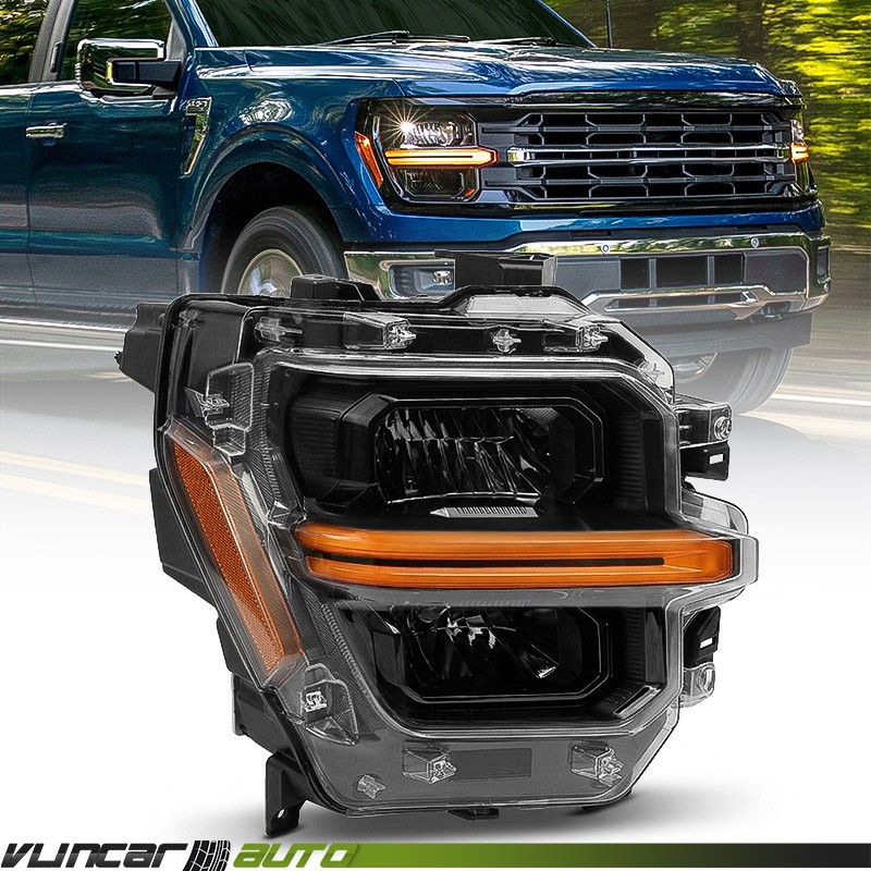 Assembly LED Headlight For Ford F-150 2024 2025 2026 W/ Module Passenger Right