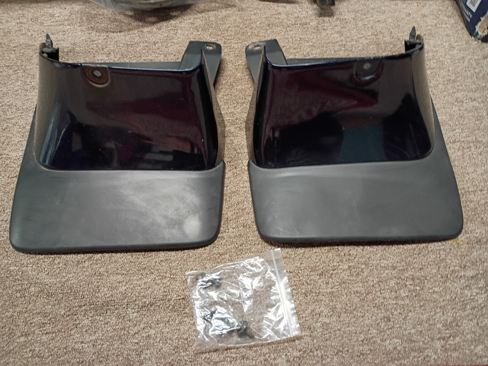 2003-2009 LEXUS GX470 GX 470 REAR MUD FLAPS SPLASH GUARD BLUE PANEL PAIR OEM