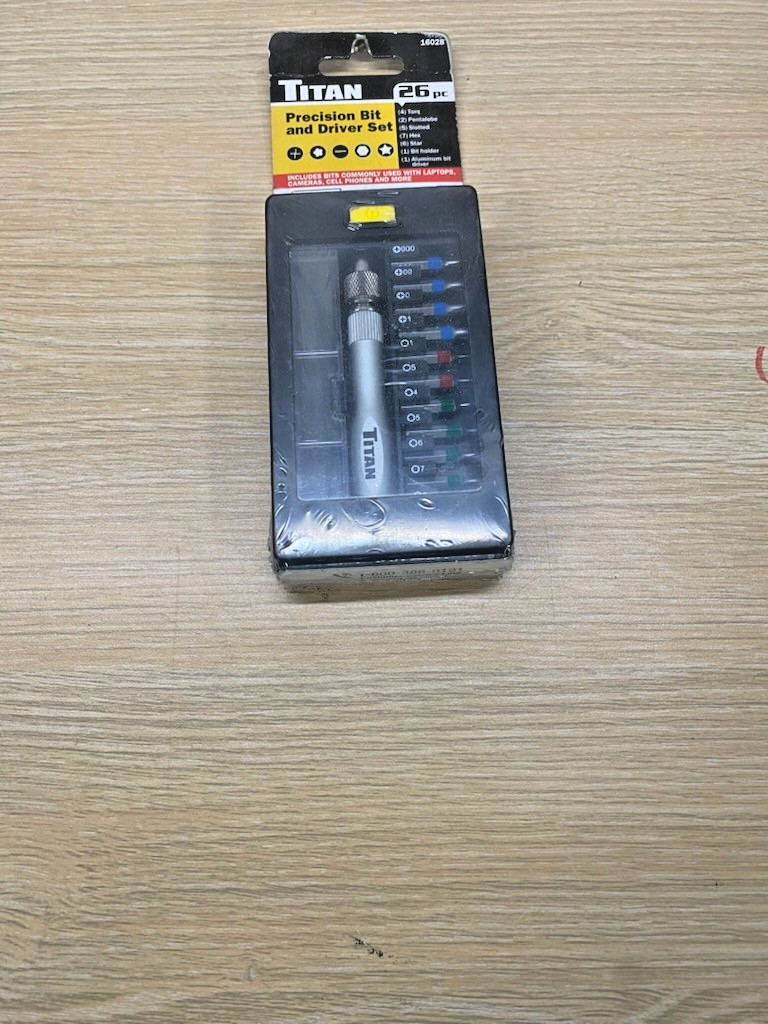 Titan 16028 26Pc. Precision Bit And Driver Set