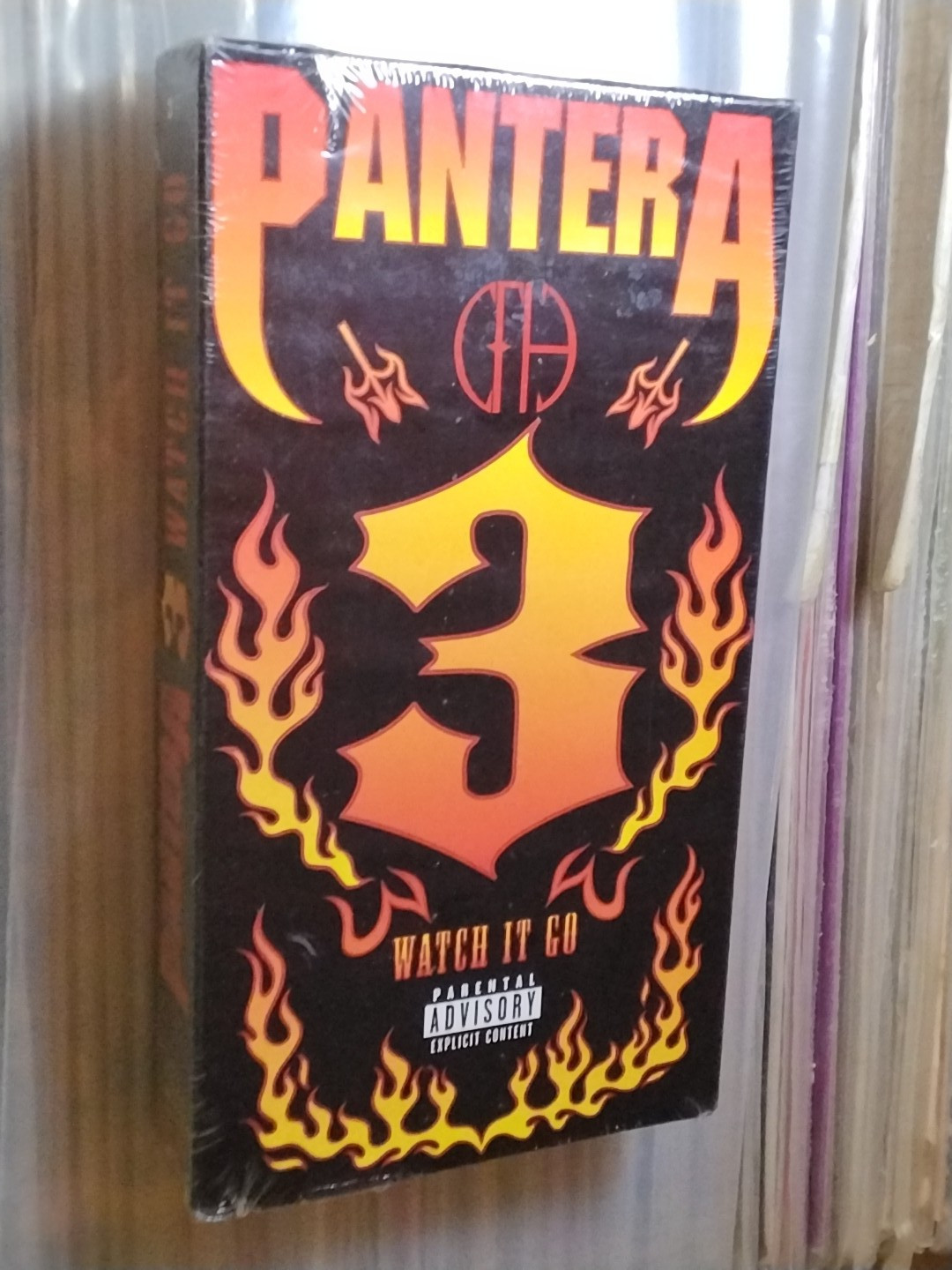 RARE ORIGINAL PANTERA 3 WATCH IT GO VHS USA EDITION EW STILL SEALED HEAVY METAL RARE ORIGINAL PANTERA 3 WATCH IT GO VHS USA EDITION EW STILL SEALED HEAVY METAL