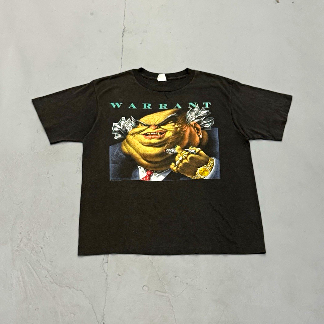Vintage 1988 Warrant “Dirty Rotten Filthy Stinking Rich” Band T Shirt Size XL Vintage 1988 Warrant “Dirty Rotten Filthy Stinking Rich” Band T Shirt Size XL