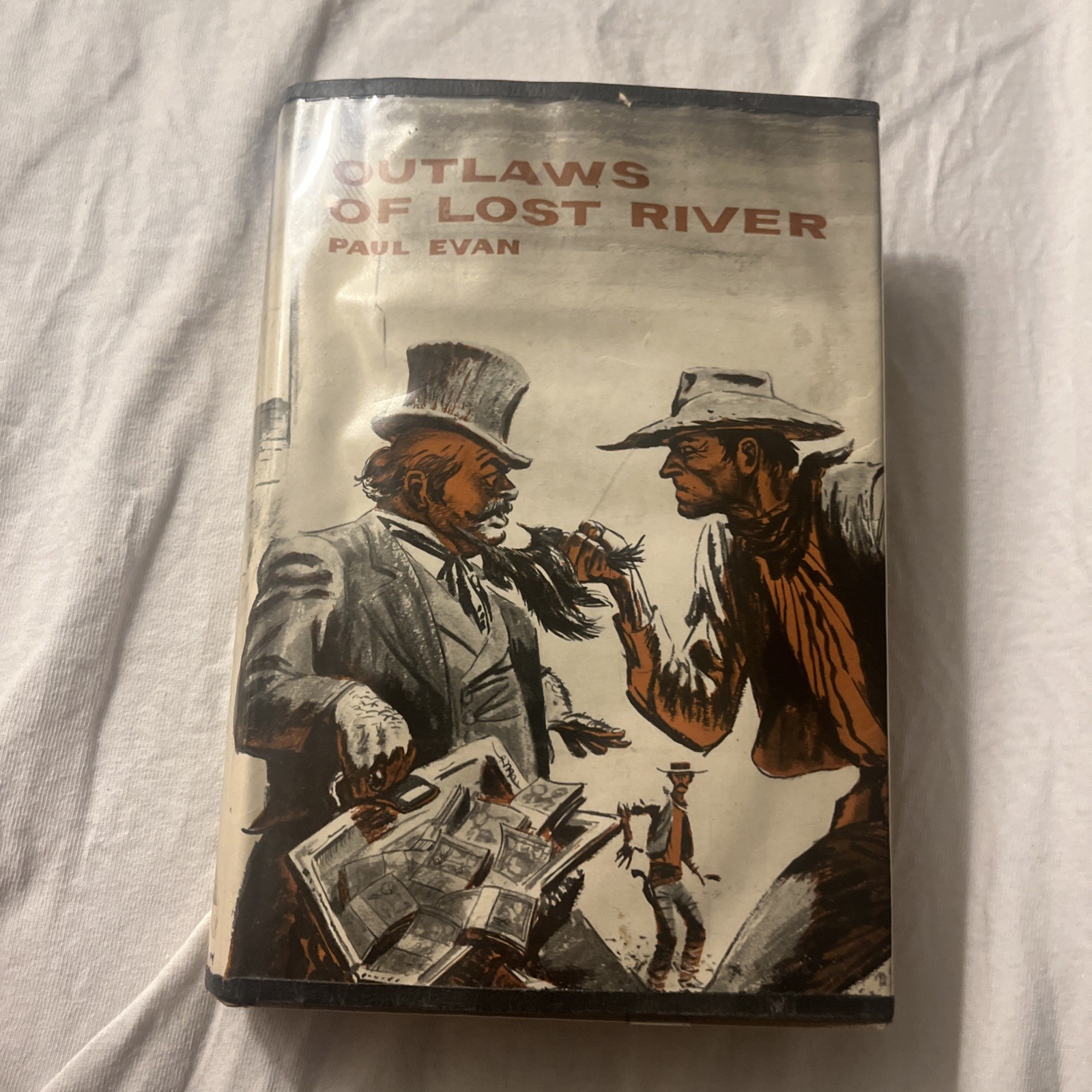 Outlaws of Lost River Paul Evan Avalon Books 1954 Hardcover Dust Jacket 1st Ed
