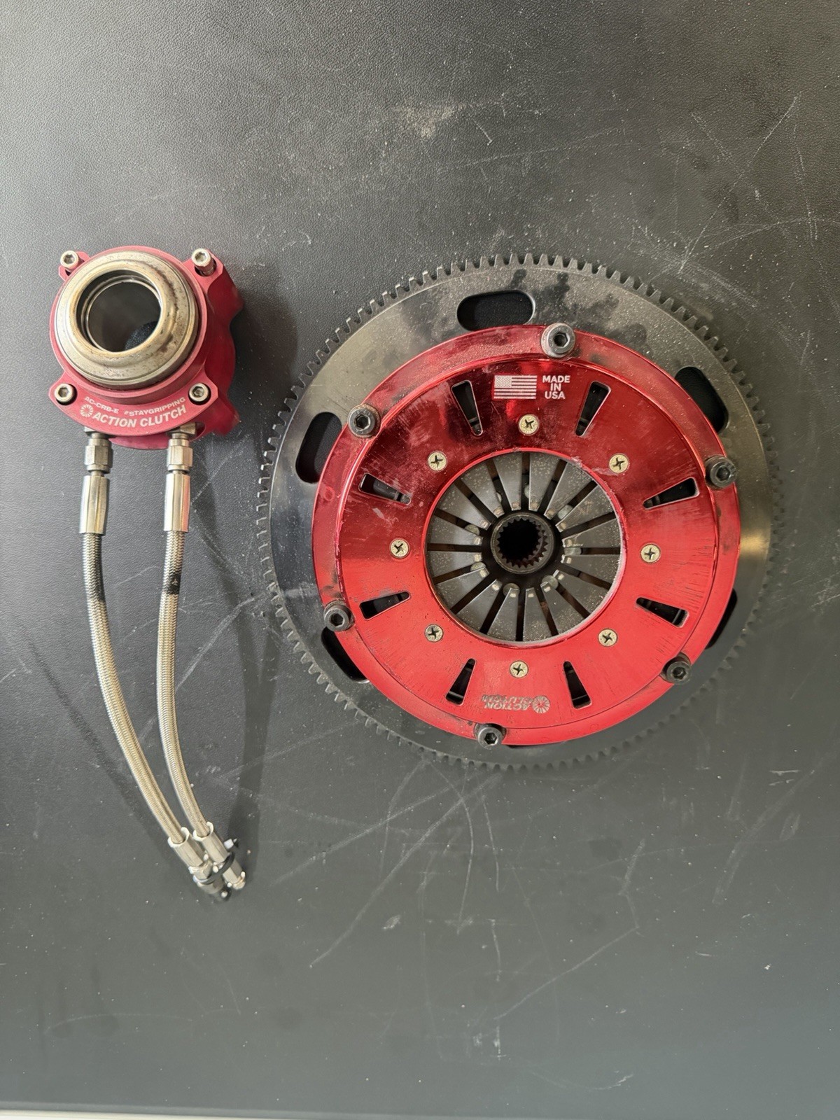 08-15 MITSUBISHI LANCER EVOLUTION GSR ACTION TWIN DISK CLUTCH 08-15 MITSUBISHI LANCER EVOLUTION GSR ACTION TWIN DISK CLUTCH