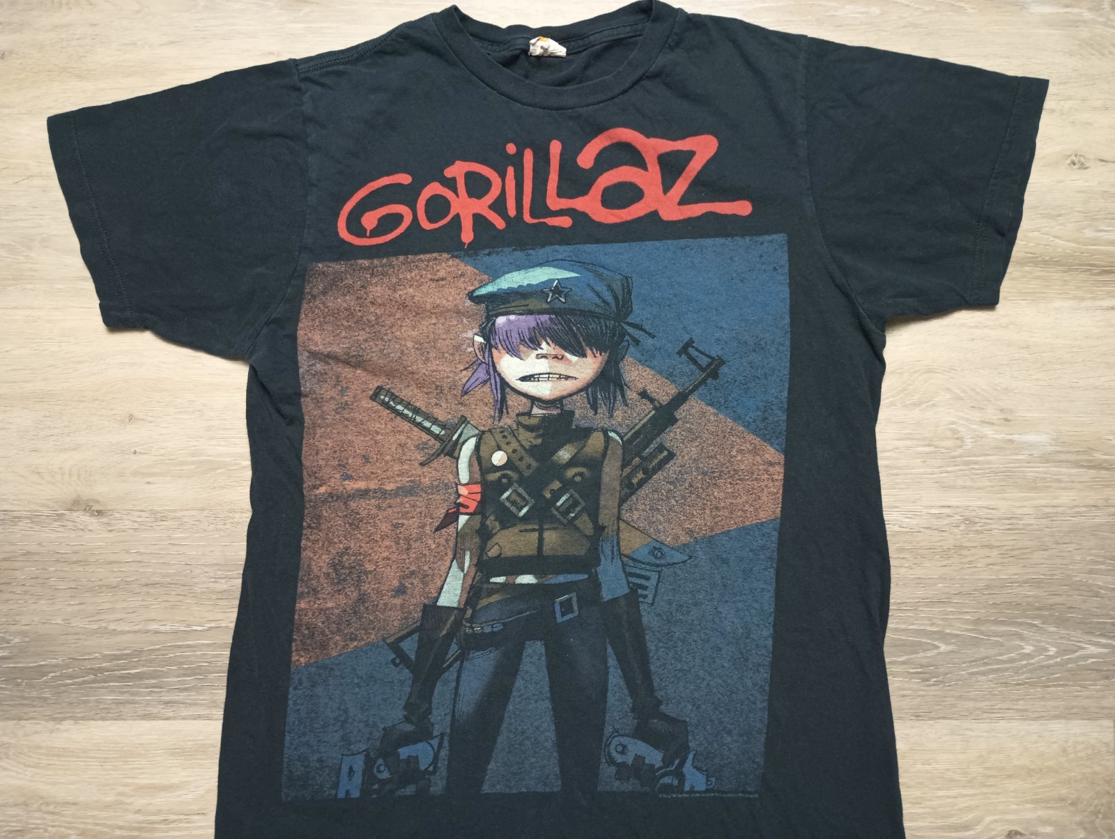 Gorillaz T Shirt vtg 2012 Cyborg Noodle original sz Medium alt hip hop rock band