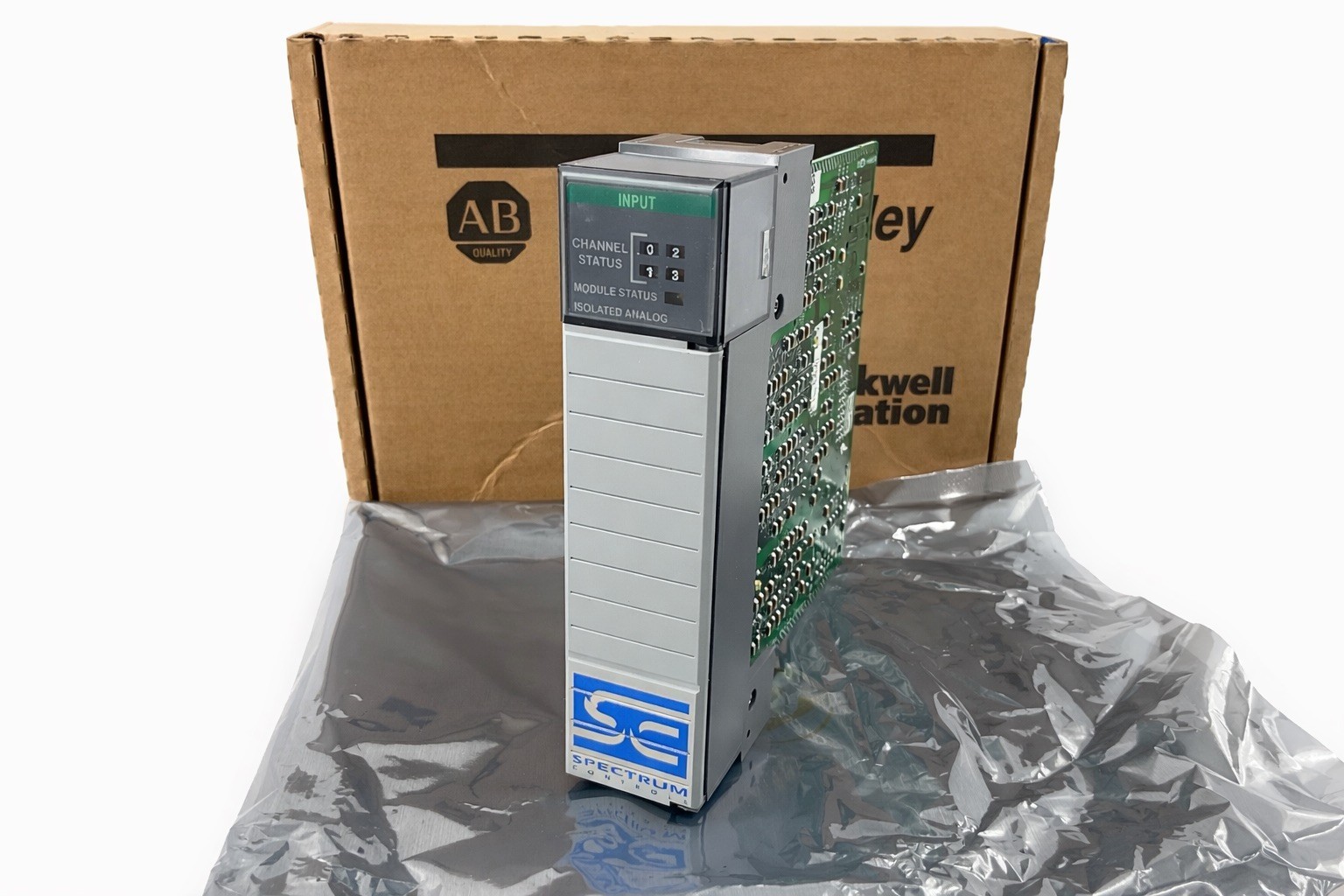 Spectrum Controls SLC 500 1746sc-INI4vi 4CH Analog Input Module 9060003-02