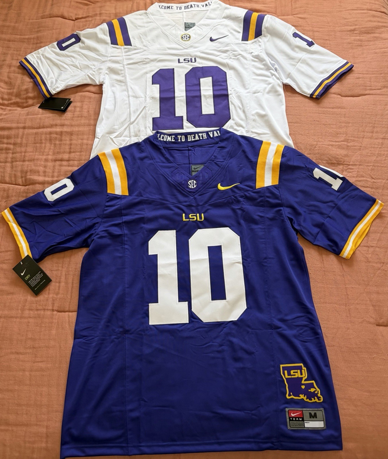 Sam Leavitt LSU Tigers Football Jersey 