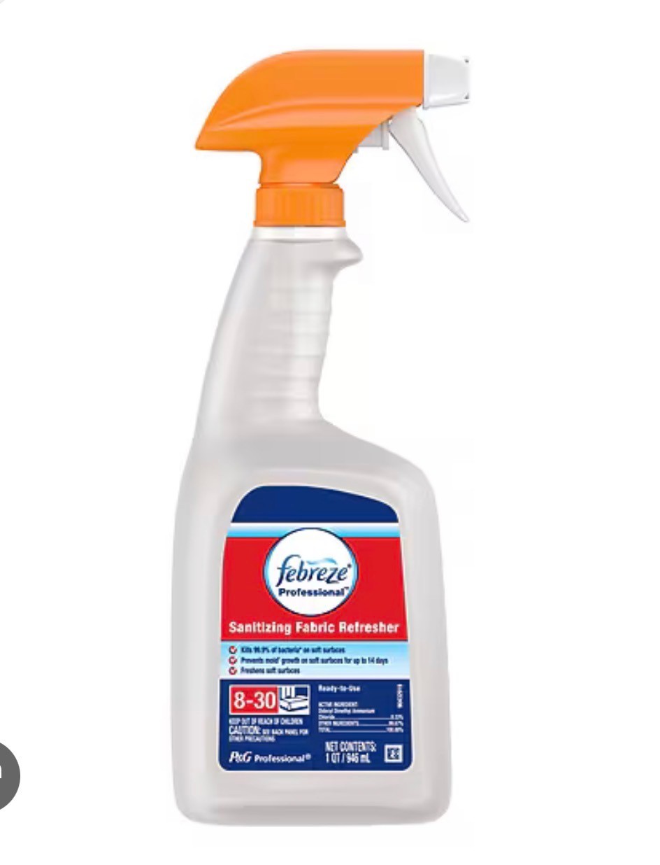 Febreze  32 oz. Professional Sanitizing Fabric Refresher Spray  (1 Bottle)