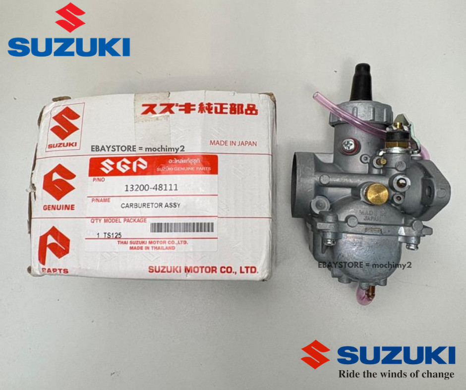 Real Mikuni JAPAN SUZUKI 1978-79 TS100 TS125 DS100 DS125 Carburetor - 