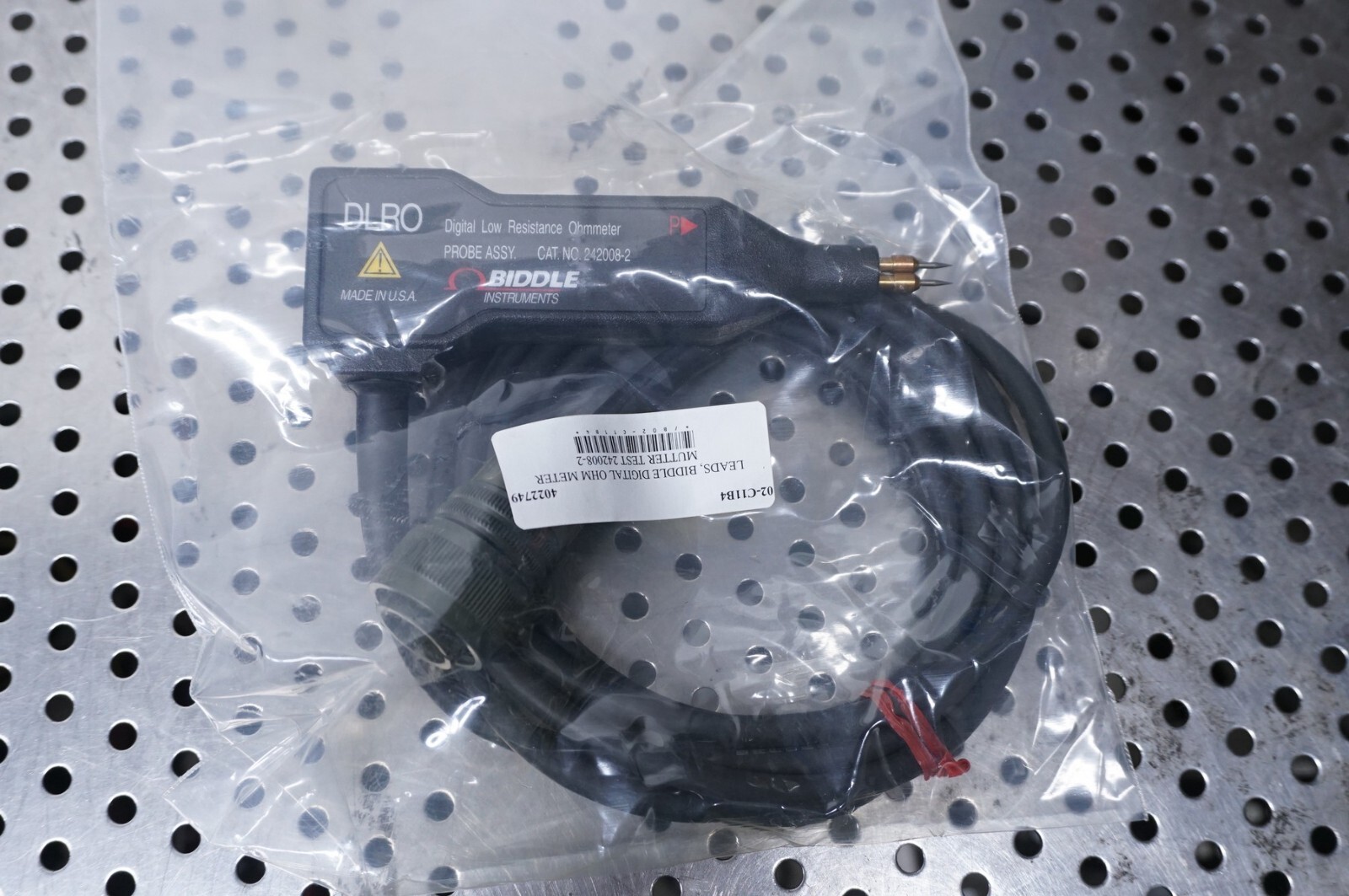 Biddle 242008-2 DLRO PROBE #2