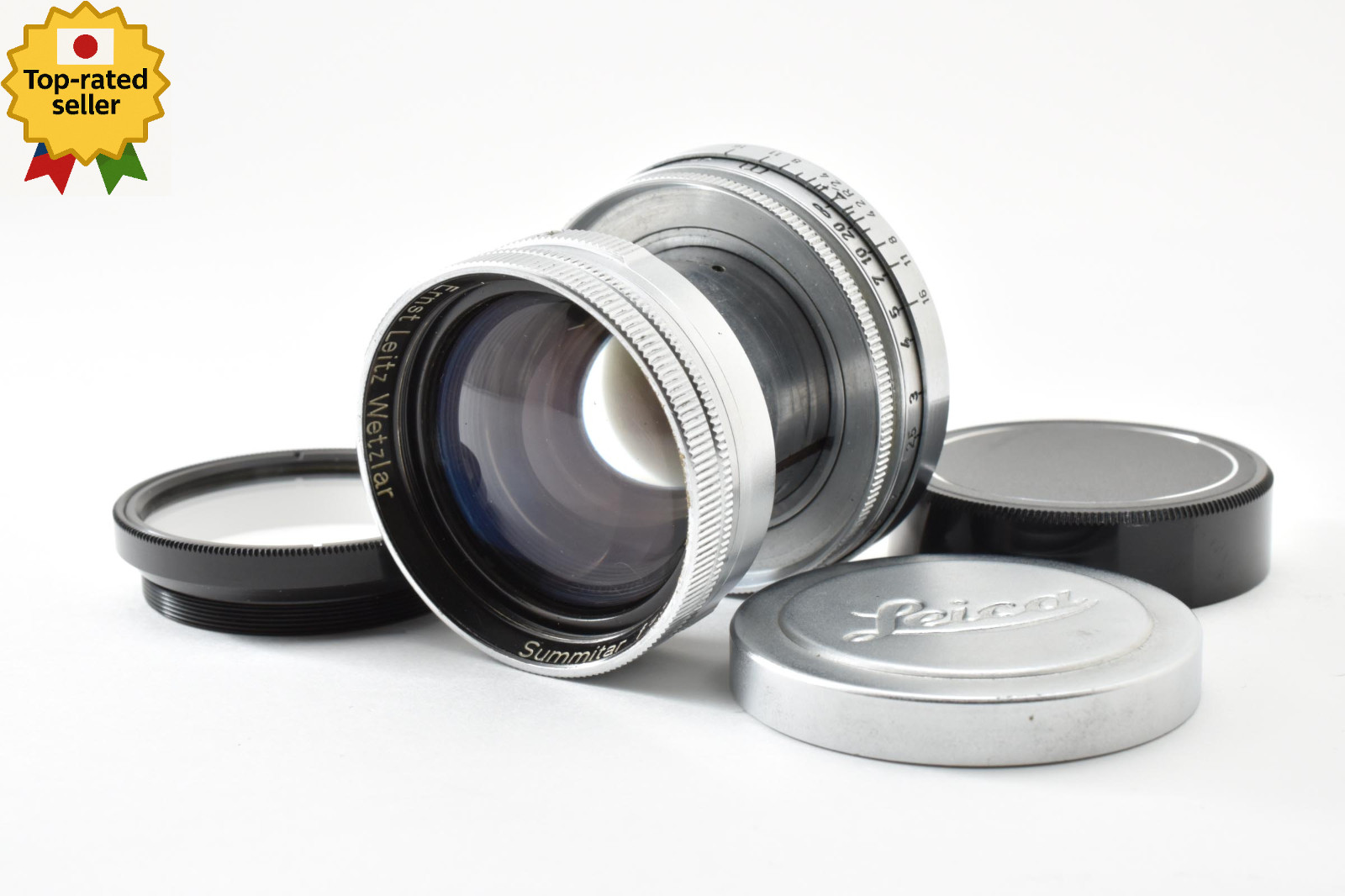 [EXC+5] Leica Leitz Wetzlar Summitar 5cm F2 Collapsible L39 LTM Lens From JAPAN