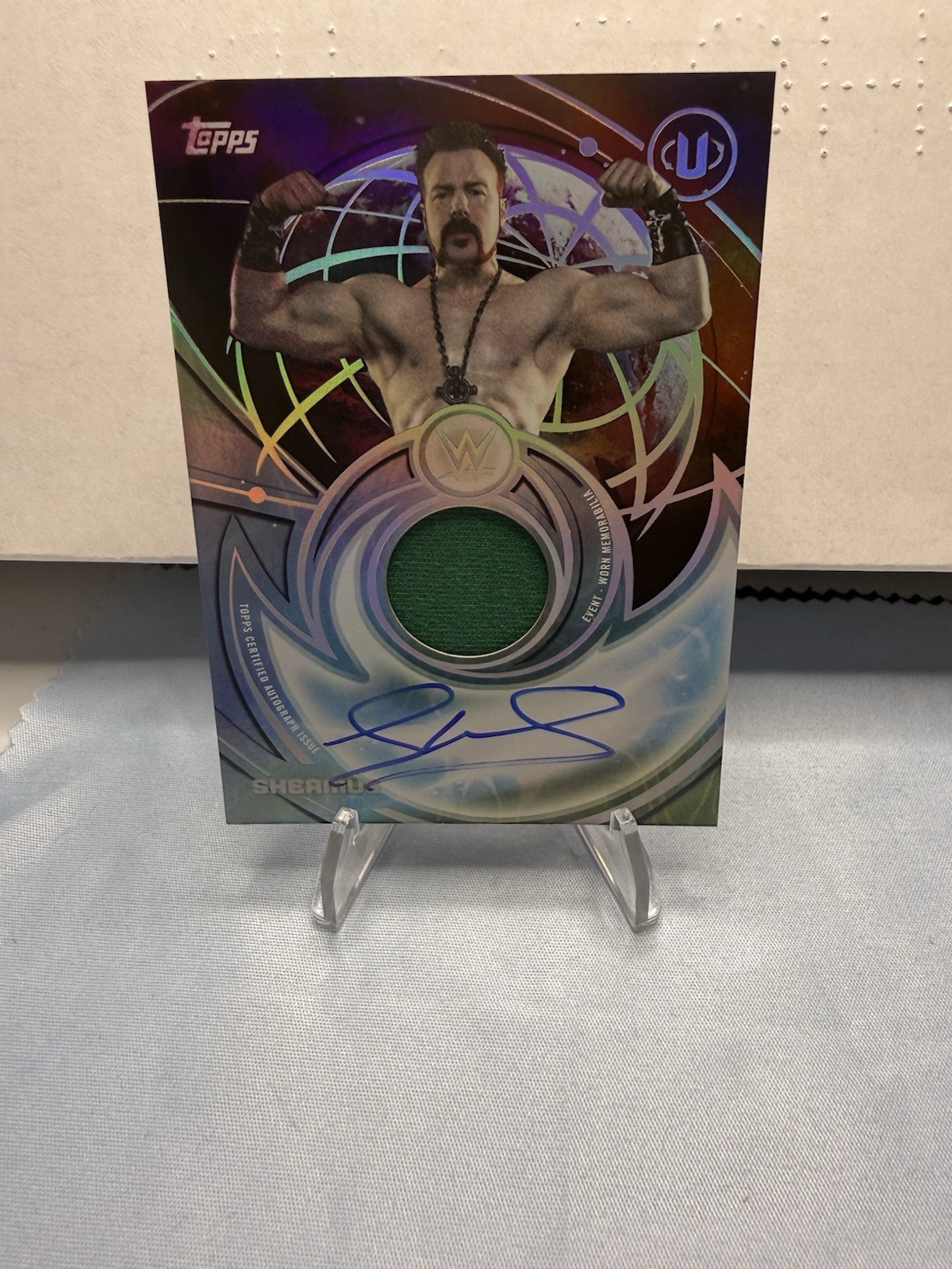 2026 Topps Universe WWE Sheamus Worldwide Relic Auto