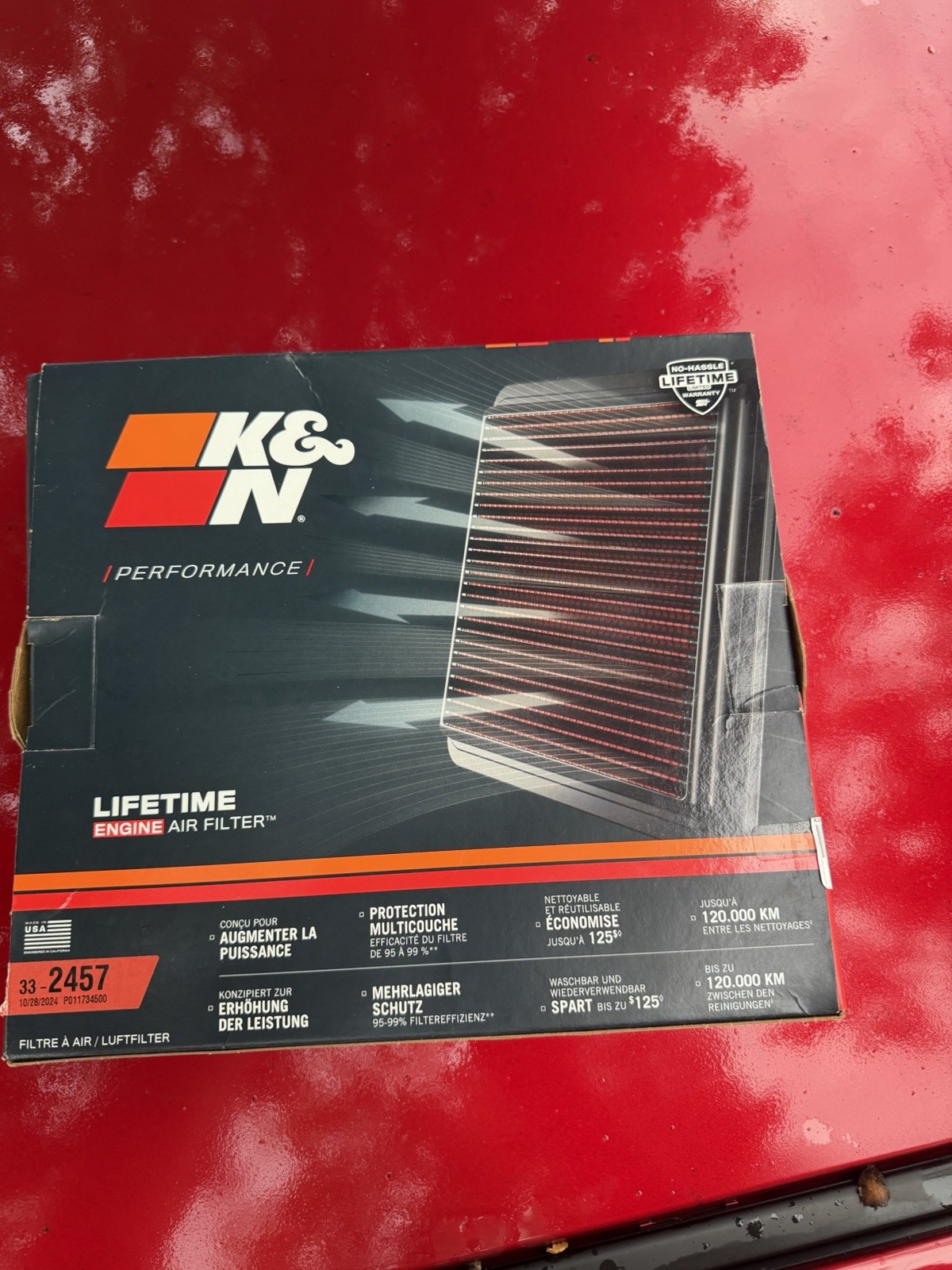 Engine Air Filter 33-2457