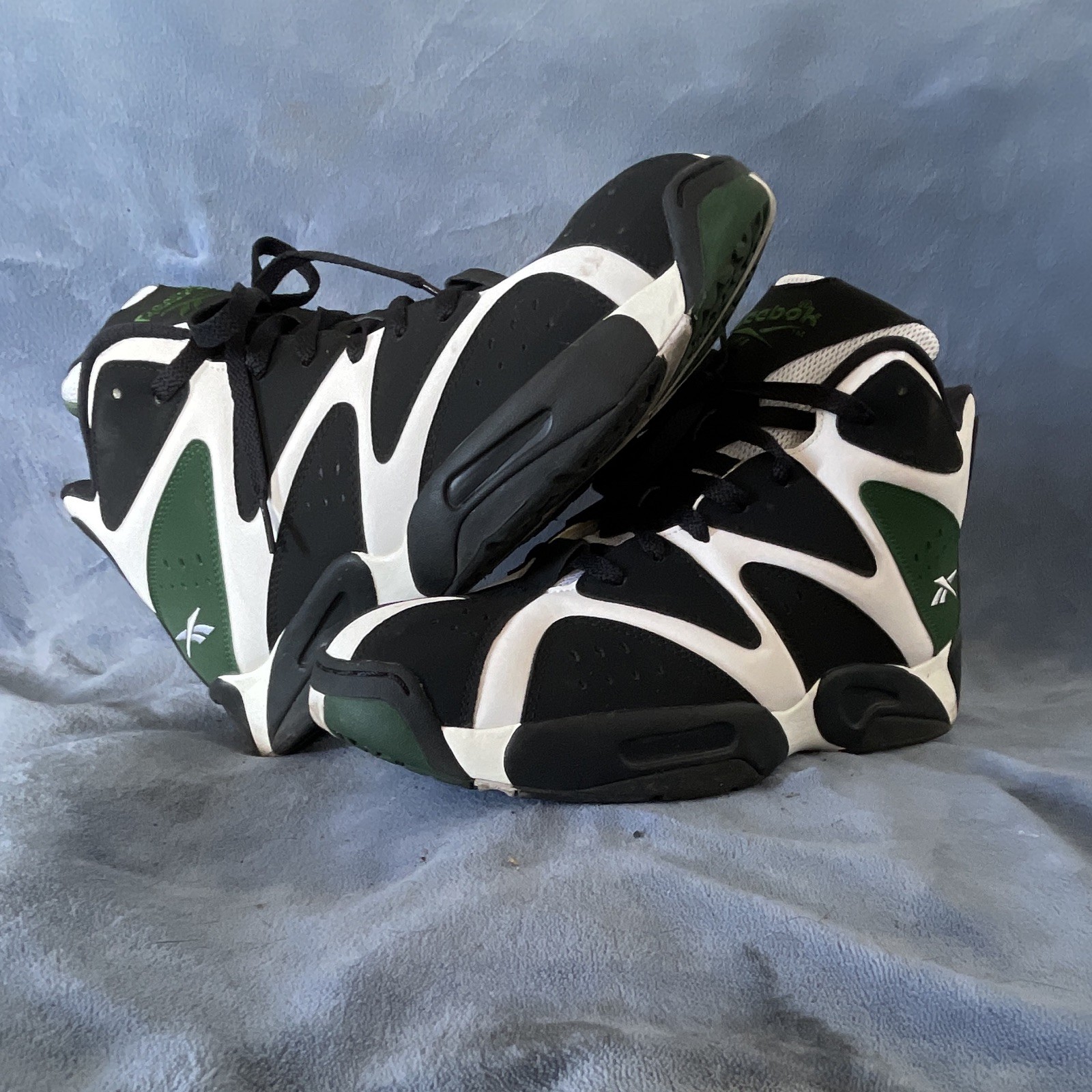 Reebok Kamikaze I Mid SuperSonics Men\'s Basketball Sneakers V60362 2014