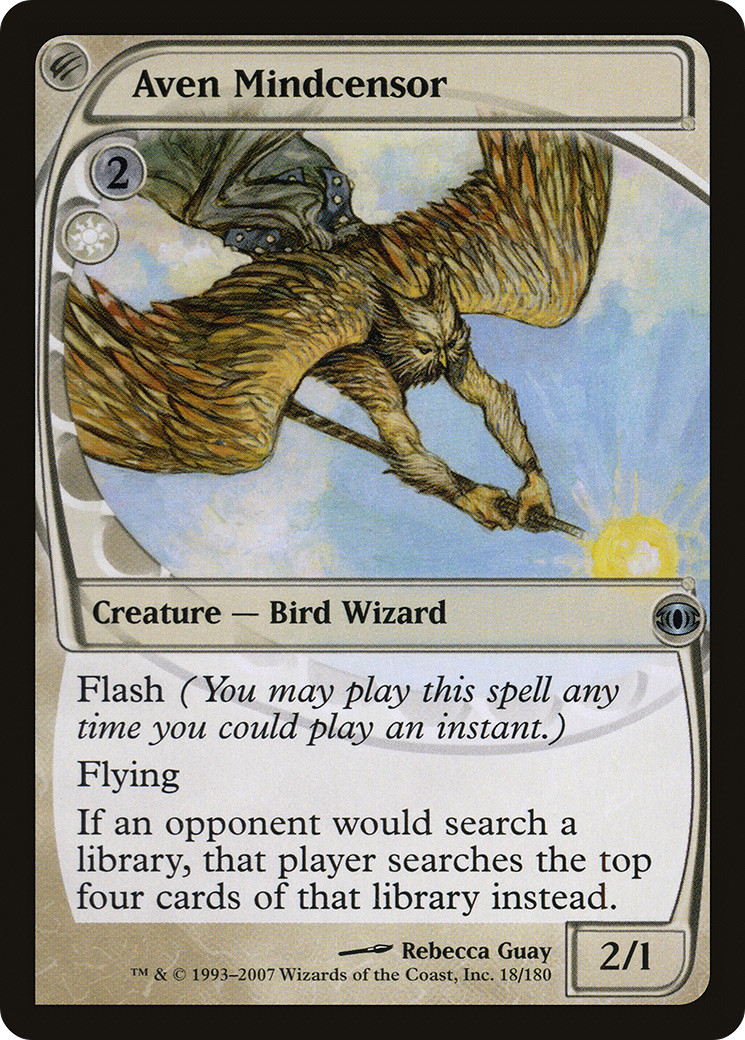 Aven Mindcensor (18) Future Sight MTG Magic the Gathering NM