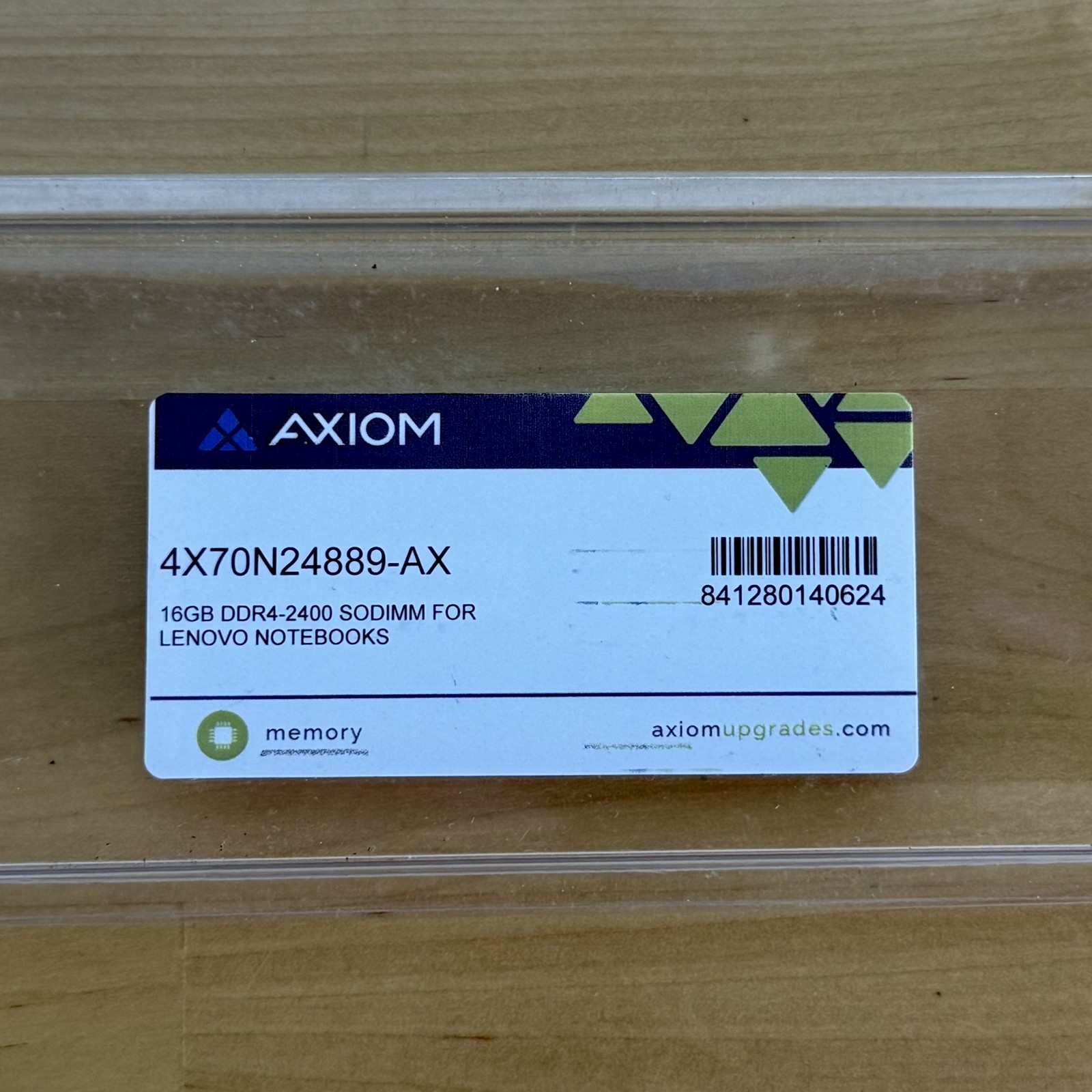 AXIOM 4X70N24889-AX AXIOM 16GB DDR4-2400 SODIMM FOR LENOVO - 4X70N24889