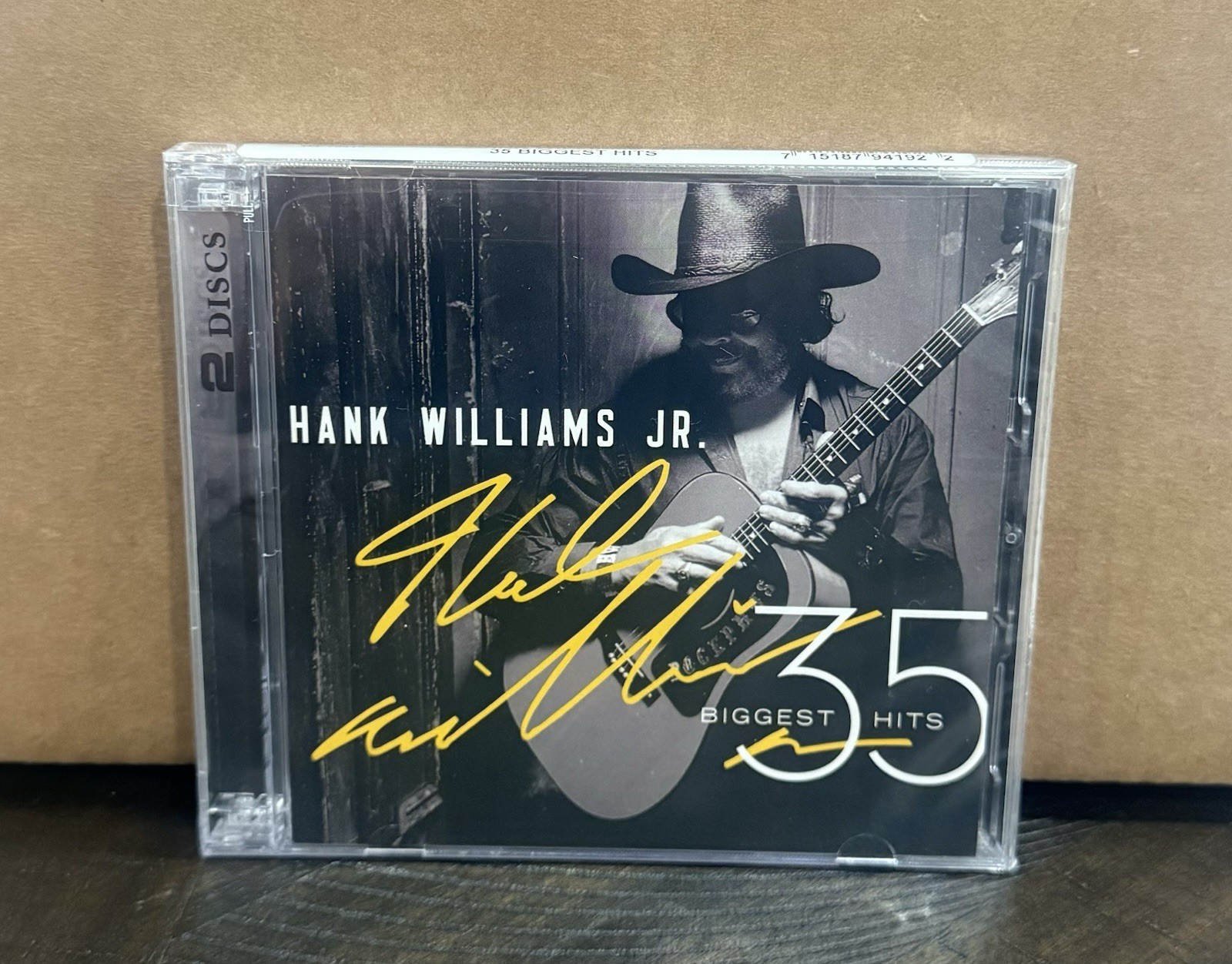 Hank Williams Jr 35 Biggest Hits (CD, 2015) Factory Sealed 
