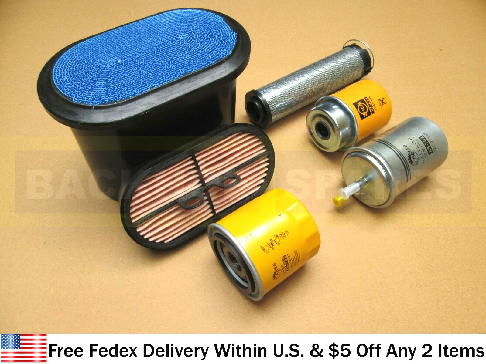 JCB PARTS - FILTER SERVICE KIT JCB 444 / 448 ENGINE (INC. 32/925682 32/925683)