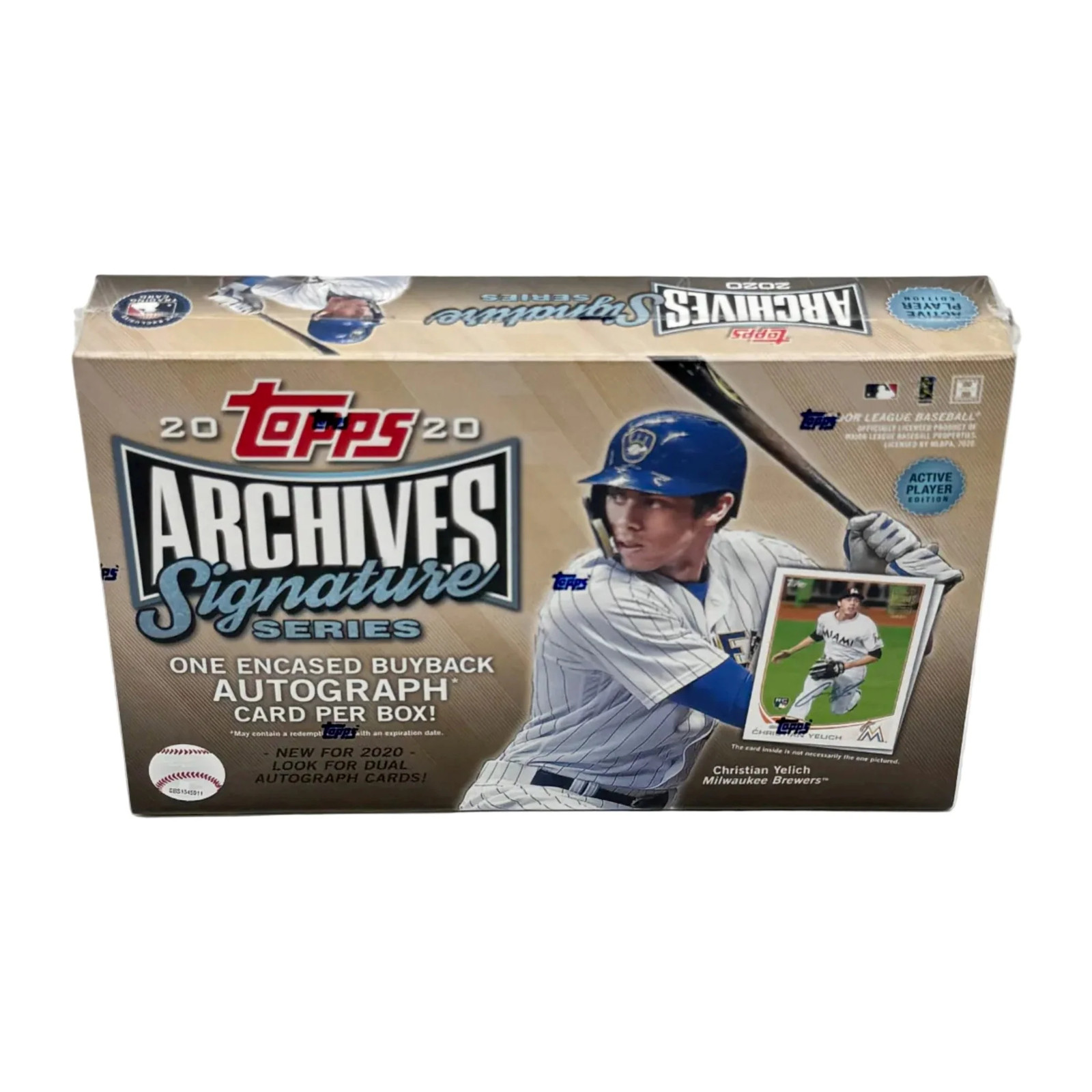 2020 Topps Archives Signature Series Baseball Hobby Box Factory Sealed