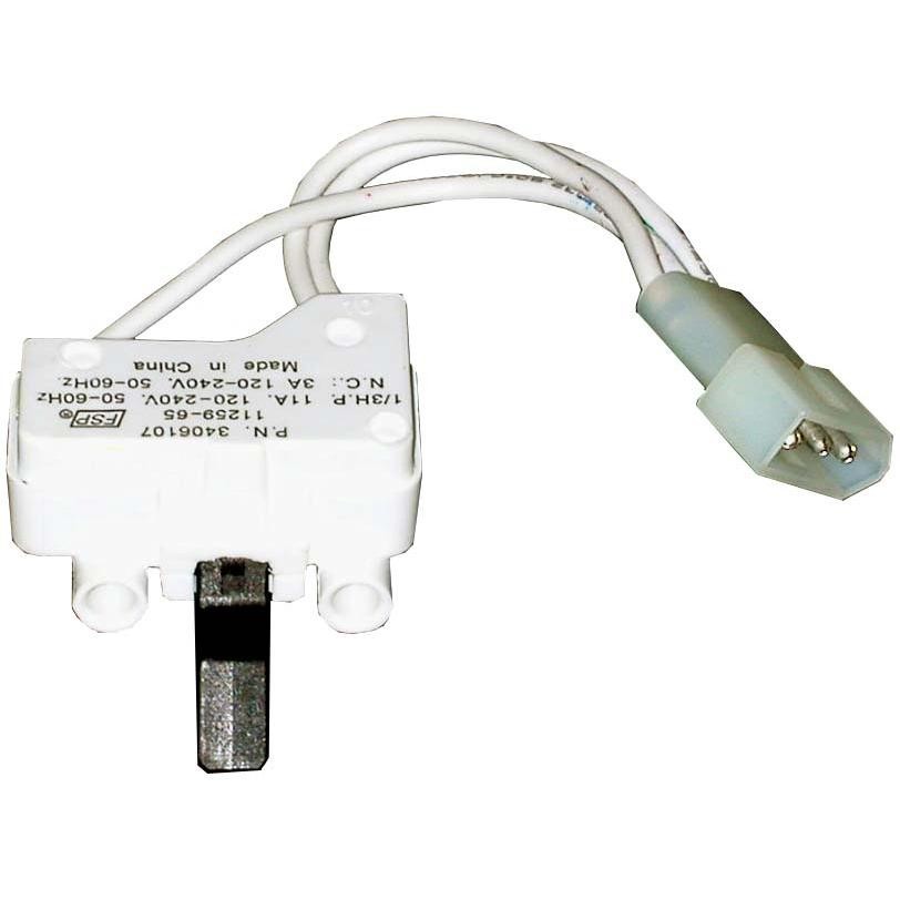 Whirlpool WP3406107 Genuine OEM Switch Lid Door Dryer Fits: 3406107