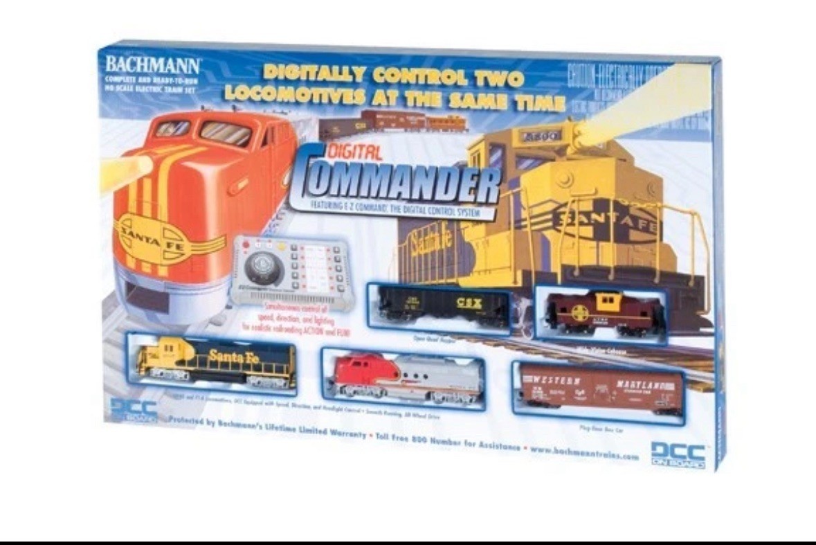 Bachmann HO Digital Commander Deluxe DCC Train Set 00501 NIB NEW Bachman H-O Bachmann HO Digital Commander Deluxe DCC Train Set 00501 NIB NEW Bachman H-O