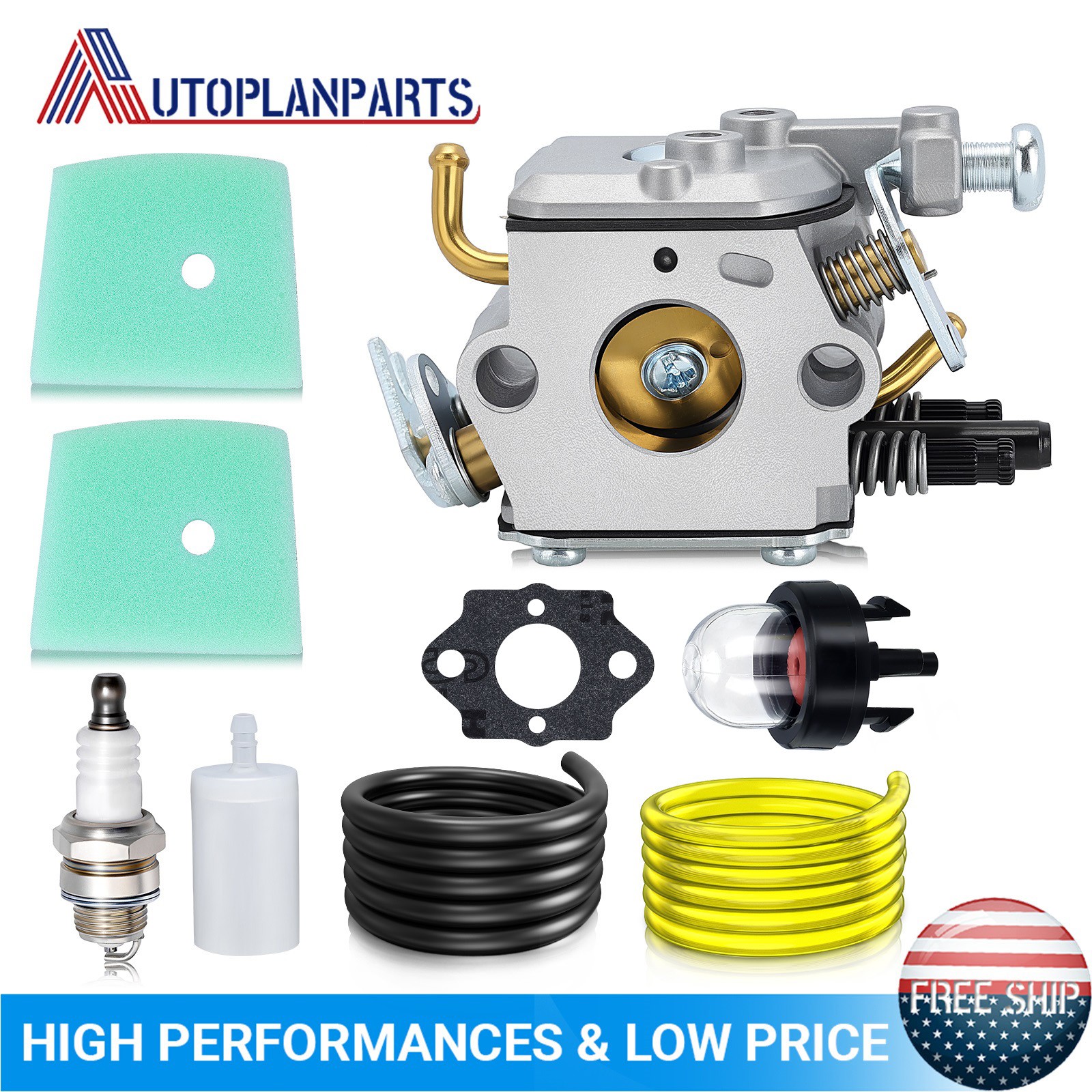 503283401 Carburetor For Husqvarna 223L 326LS 123 223 323L 323 Trimmer C1Q-EL24