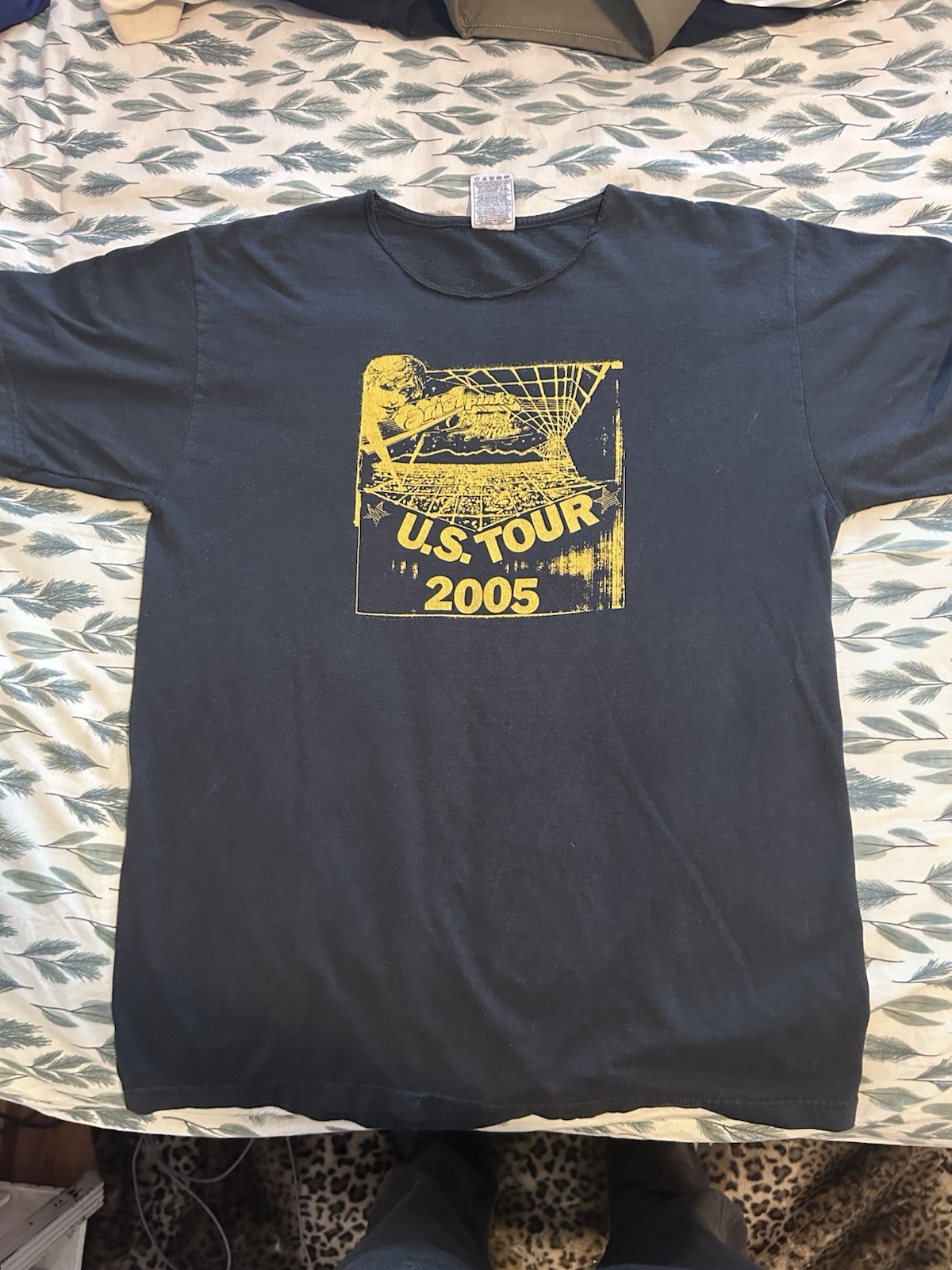 ARIEL PINK U.S. Tour 2005 Black Crew Neck Short Sleeve T-Shirt Size M ARIEL PINK U.S. Tour 2005 Black Crew Neck Short Sleeve T-Shirt Size M