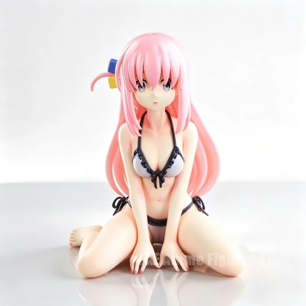 10cm Gotoh Hitori Bocchi the Rock Anime Figure PVC Statue Desktop Collectible