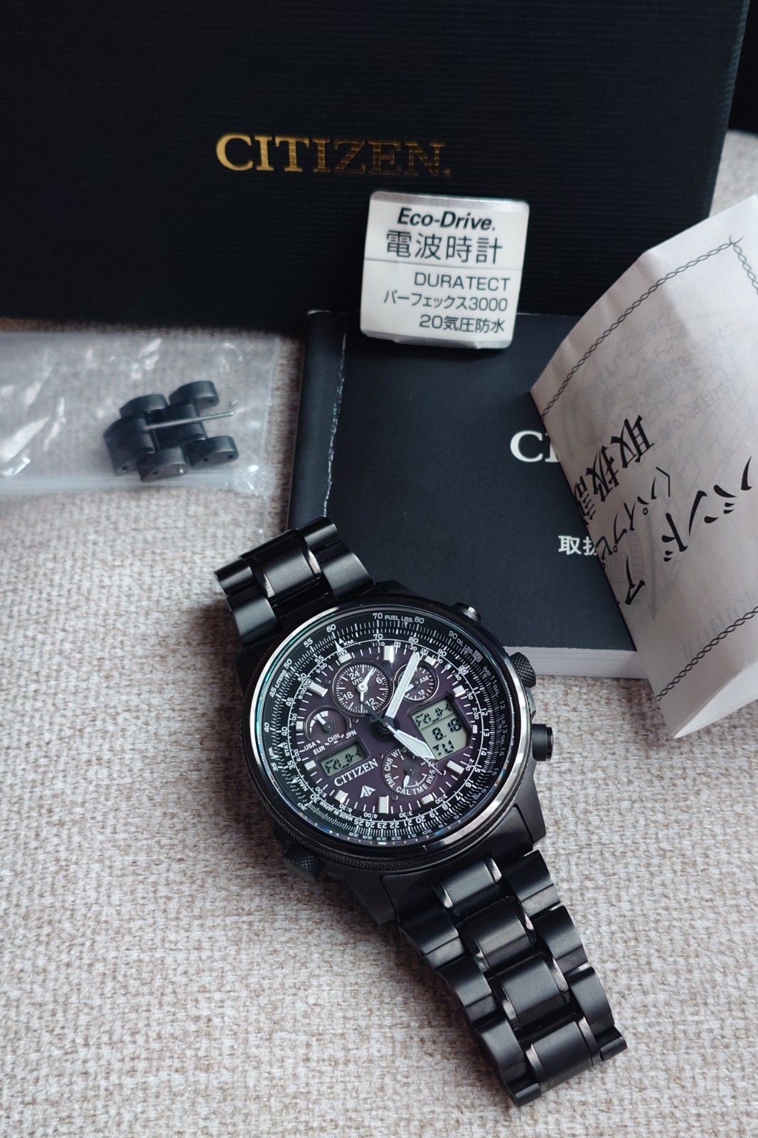 Citizen Promaster Sky JY8025-59E Duratect DLC/MRK Titanium