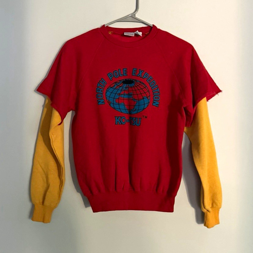 Vintage Sergio Valente North Pole Expedition Sweatshirt Vintage Sergio Valente North Pole Expedition Sweatshirt