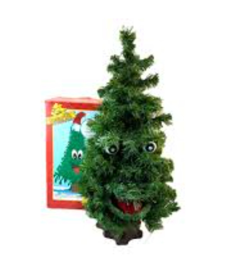 🎄🎅NEW VTG 1996 Gemmy Douglas Fir Talking Christmas Tree Cassette Complete Rare