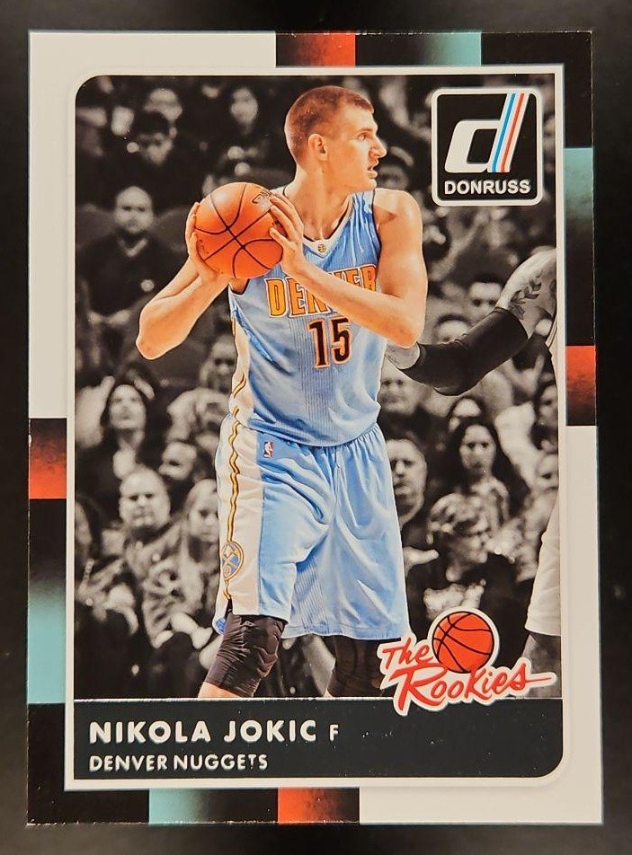 2015-16 Panini Donruss Nikola Jokic #43 The Rookies RC Nuggets