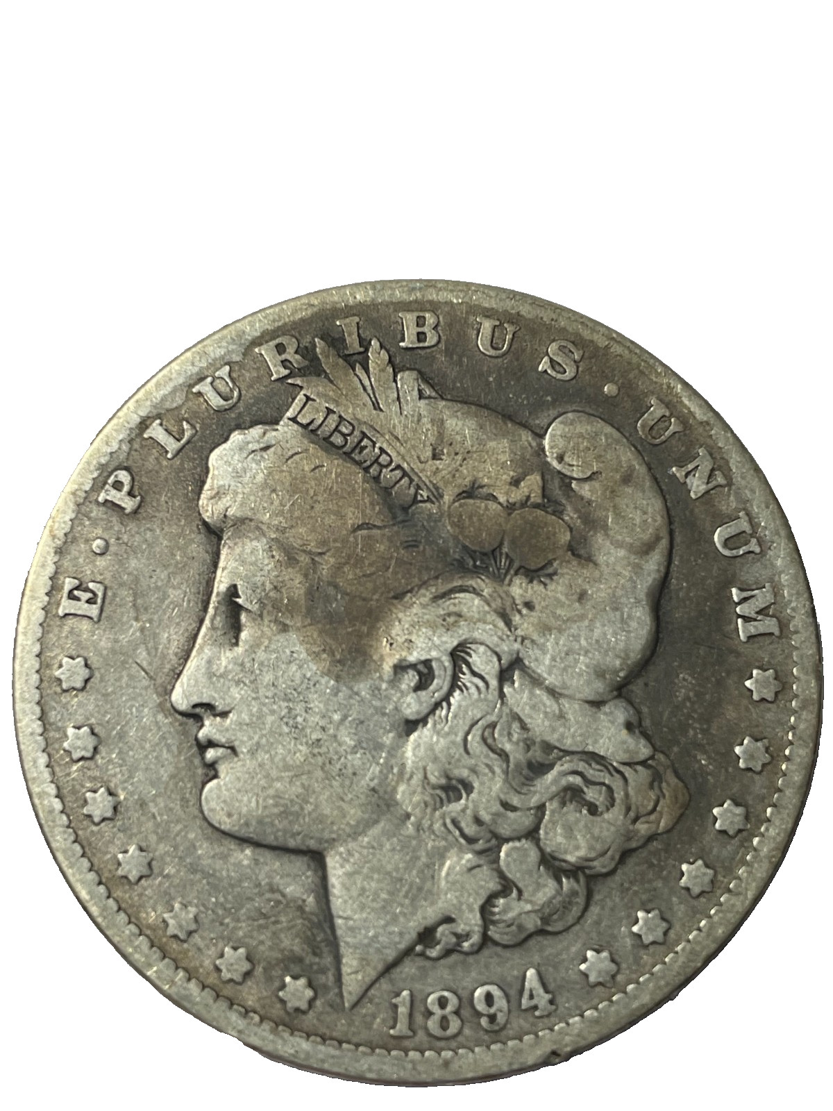 1894 O Silver Dollar- Dark Spot on Obverse- Free Emrg Liberty Dimes W/Purchase