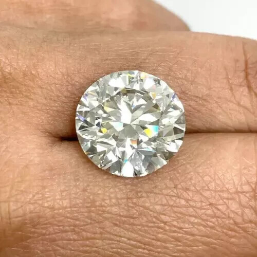 Lab-Grown 2.30Ct CVD Diamond 8.50mm Round D, Clarity FL ,Certified Loose Diamond