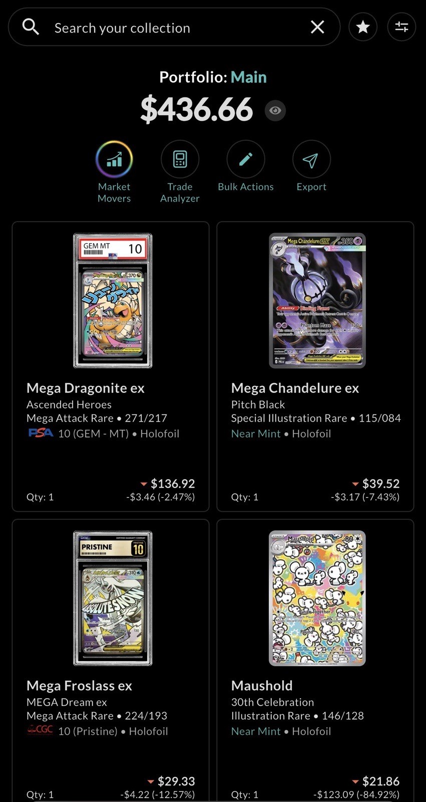Pokémon Mixed Cards Lot