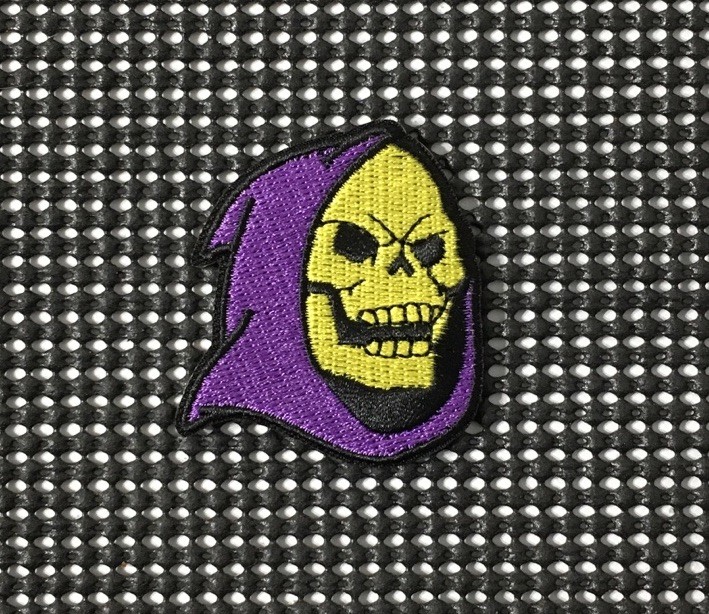 SKELETOR He-Man 1980s Masters Of The Universe Character Iron-On Patch MOTU
