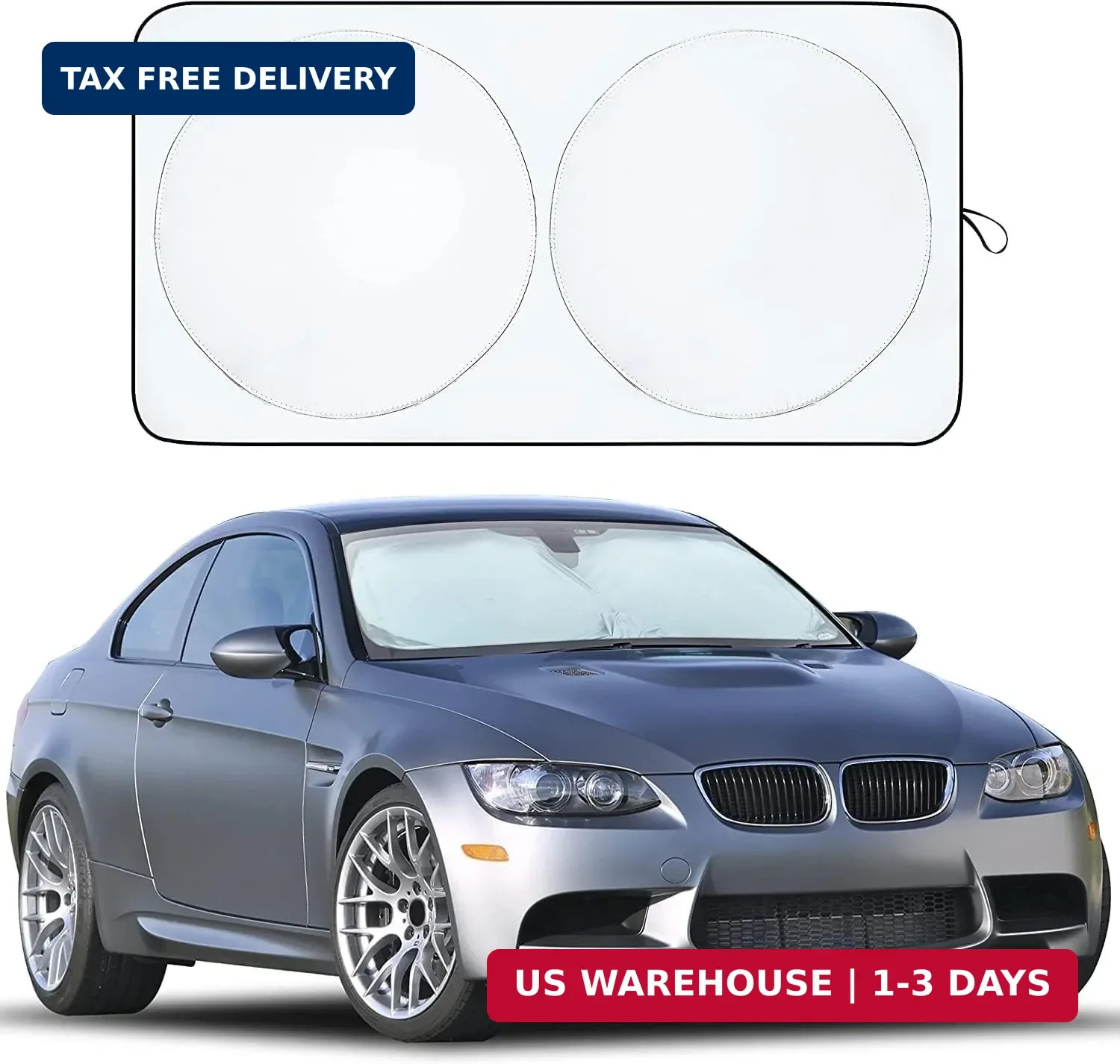 EcoNour Car Windshield Sunshade | Blocks 99% Heat & Keeps Interior Cool | Univer EcoNour Car Windshield Sunshade | Blocks 99% Heat & Keeps Interior Cool | Univer