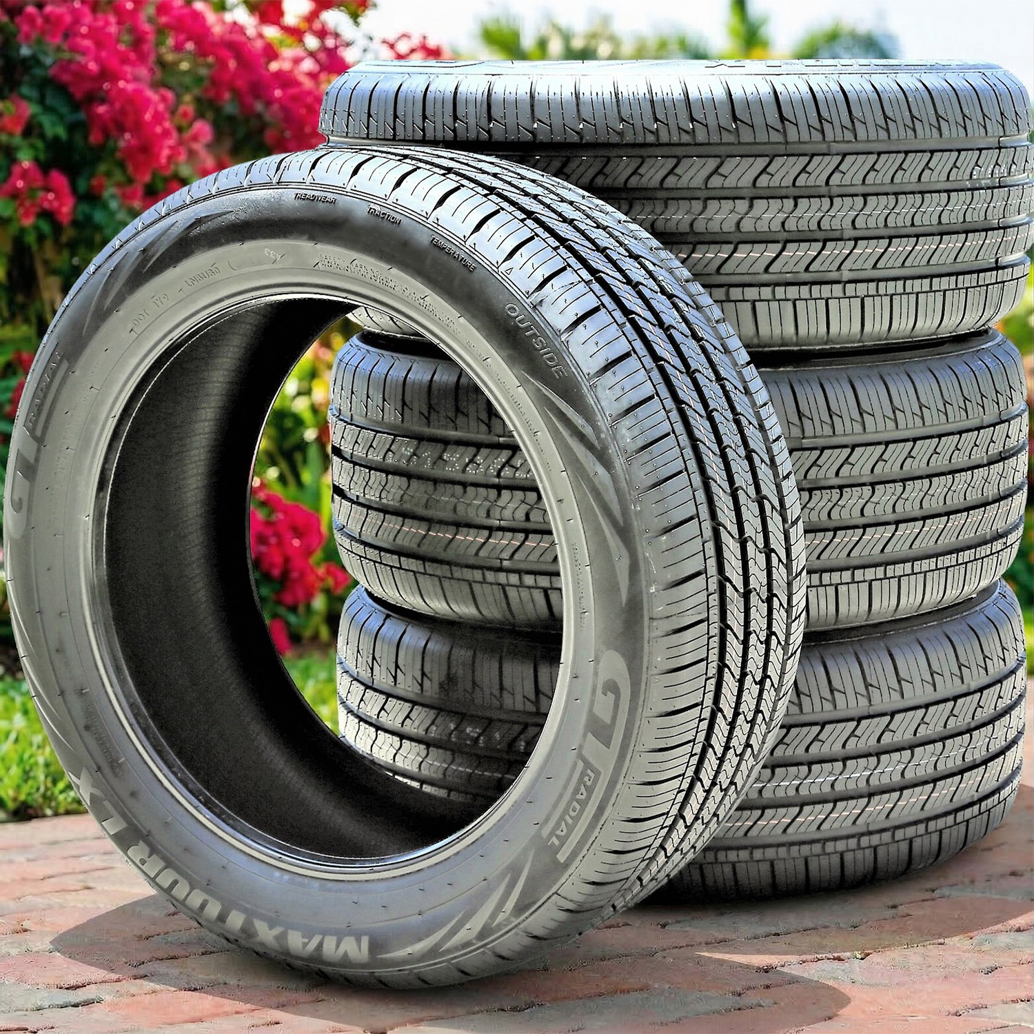 4 Tires GT Radial Maxtour LX 195/65R15 91H AS A/S All Season