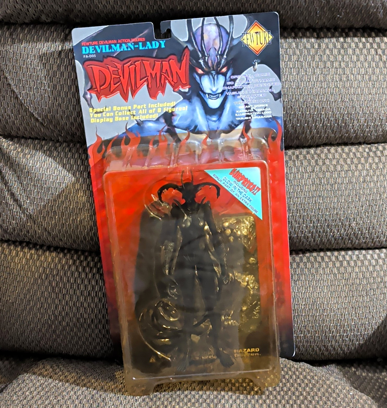 Sculptor Devilman-Lady Devilman Action Figure Black w/ Display Base Included Sculptor Devilman-Lady Devilman Action Figure Black w/ Display Base Included