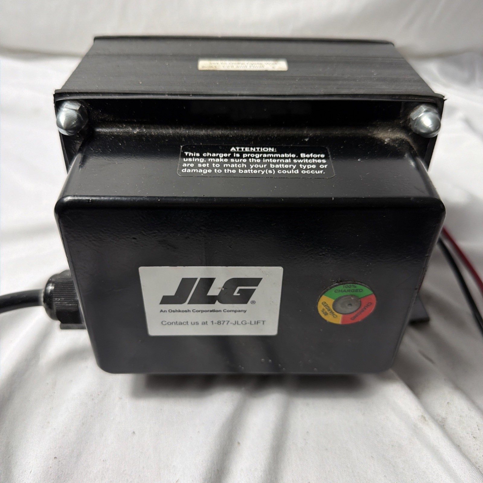 JLG QC, BATTERY CHARGER 48V/25A  BC1204825 MODEL OB4825