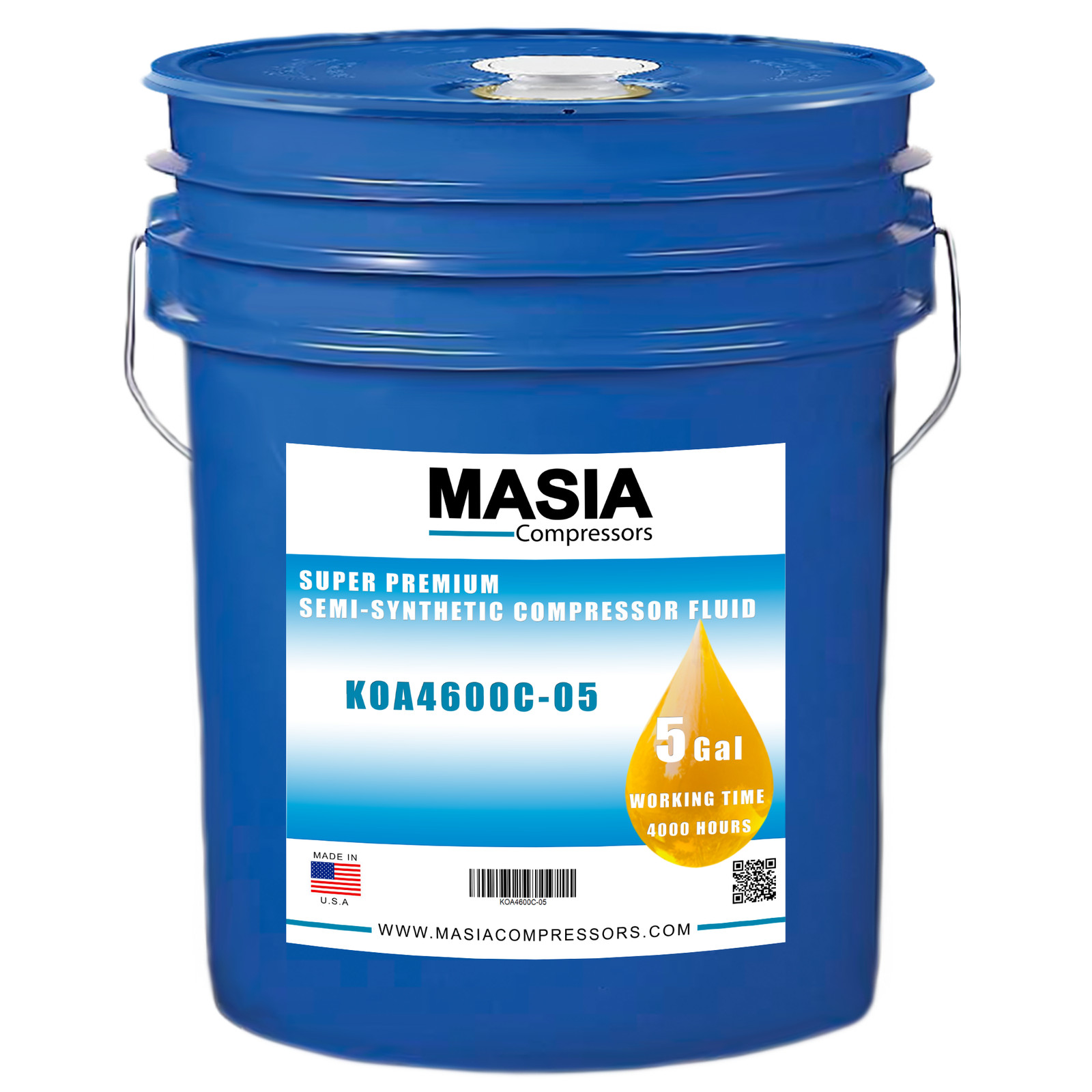 Paroil M Extreme Lubricant Compatible with Atlas Copco - 5 gal